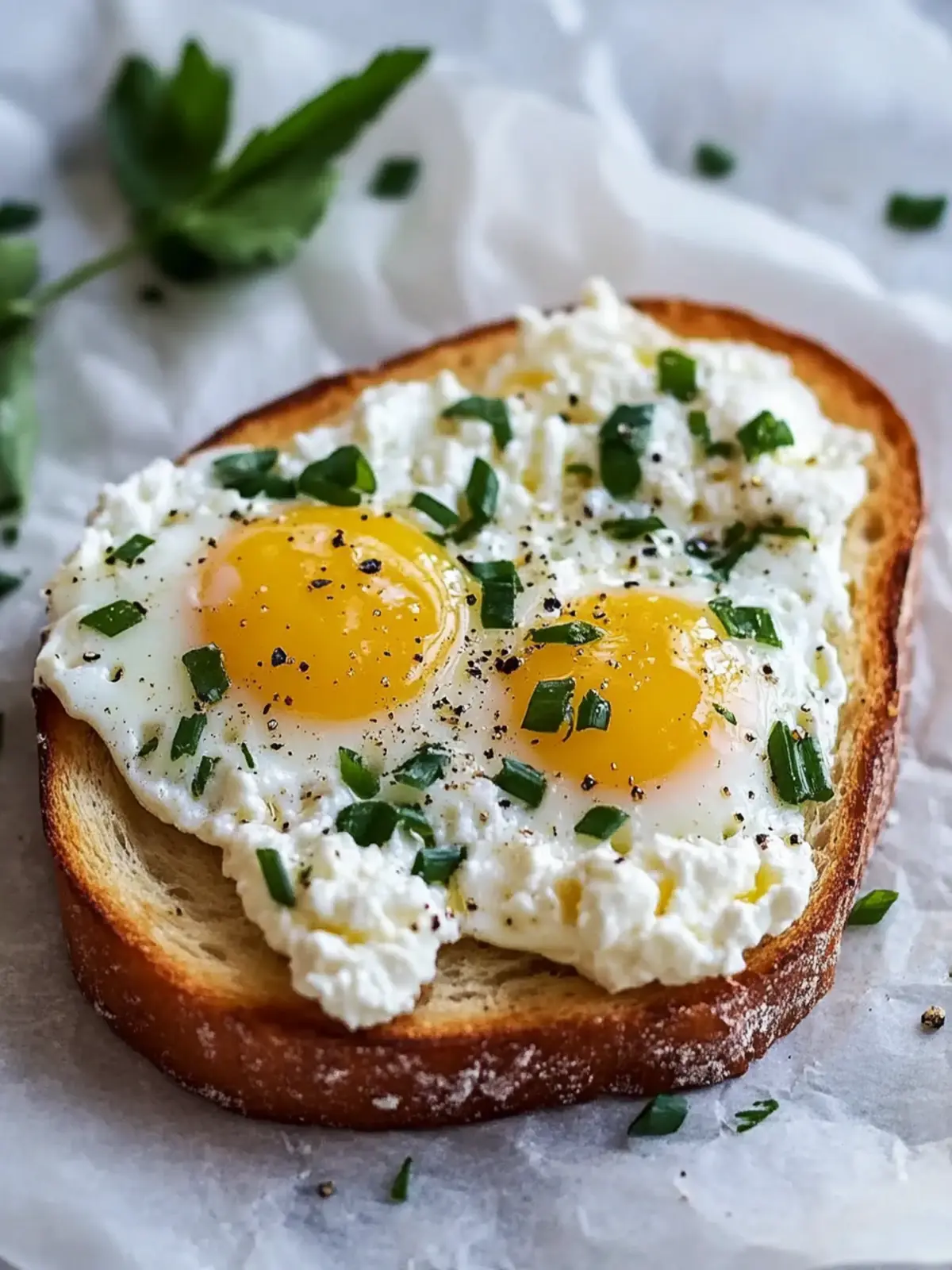 Creamy Egg and Ricotta Toast for Effortless Breakfast Bliss 5 Egg and Ricotta Toast