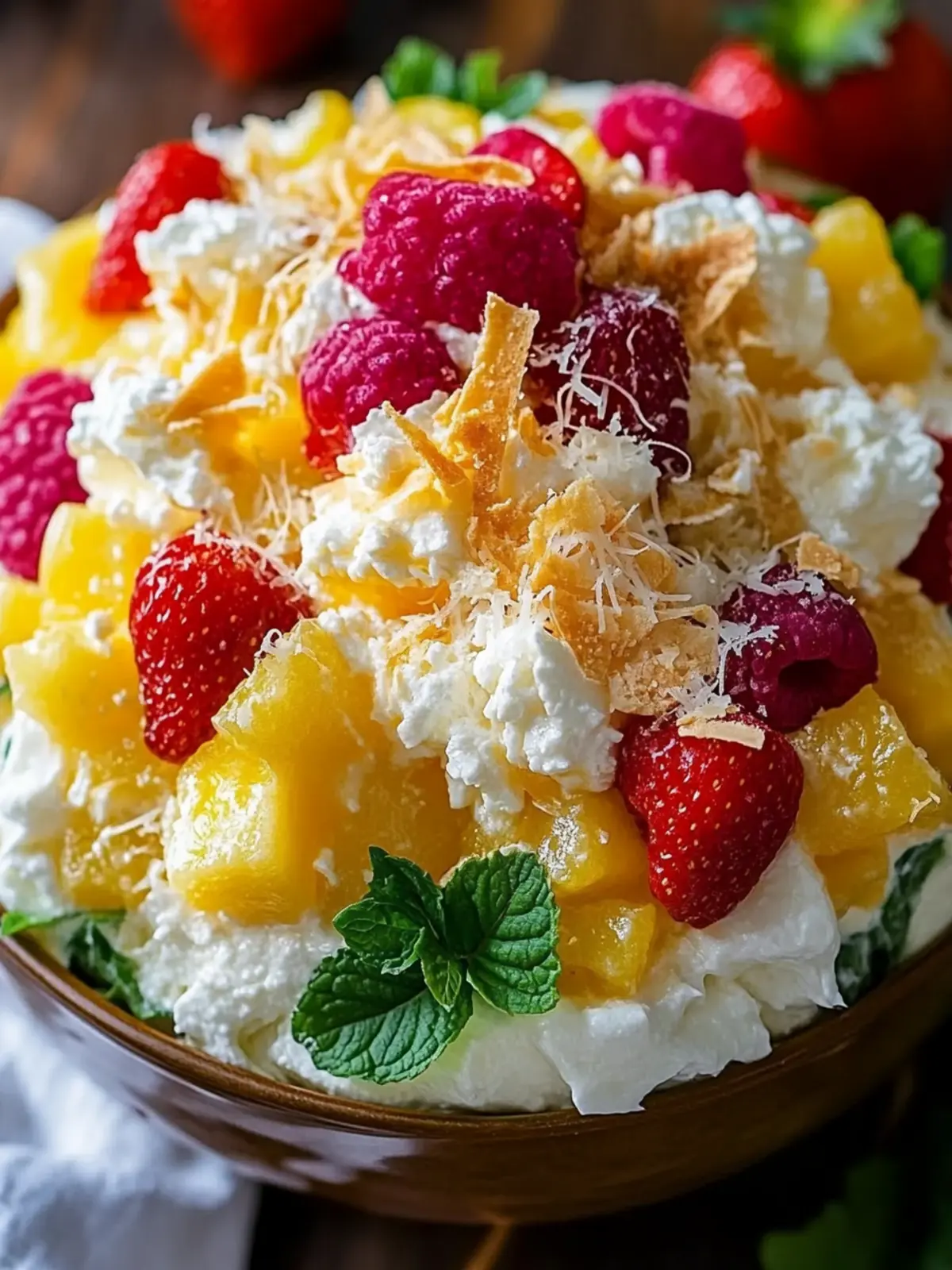 Hawaiian Cheesecake Salad: Dive into Tropical Bliss Today 2 Hawaiian Cheesecake Salad