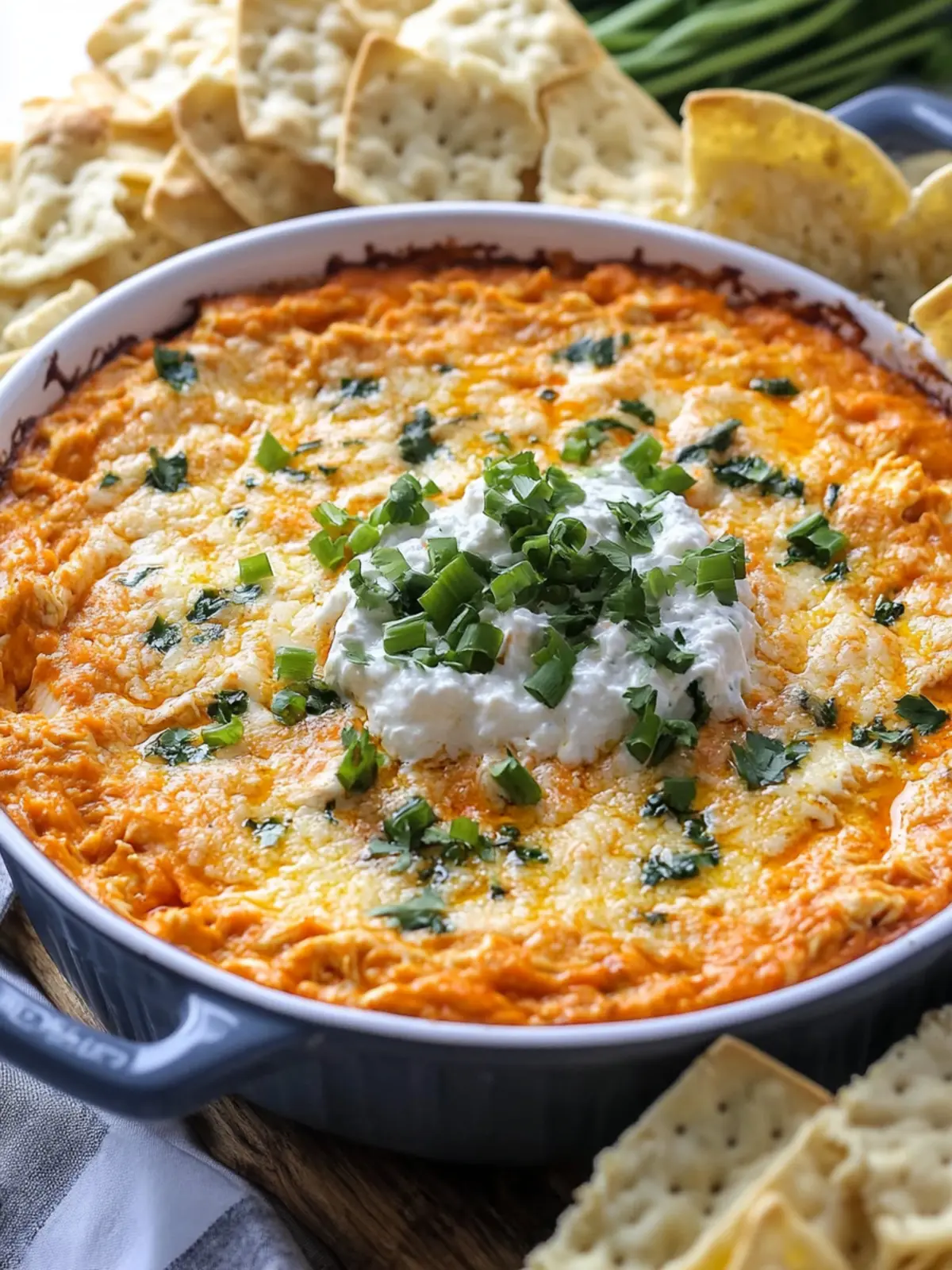 Savory Buffalo Chicken Dip That's Perfect for Any Gathering 5 Buffalo Chicken Dip