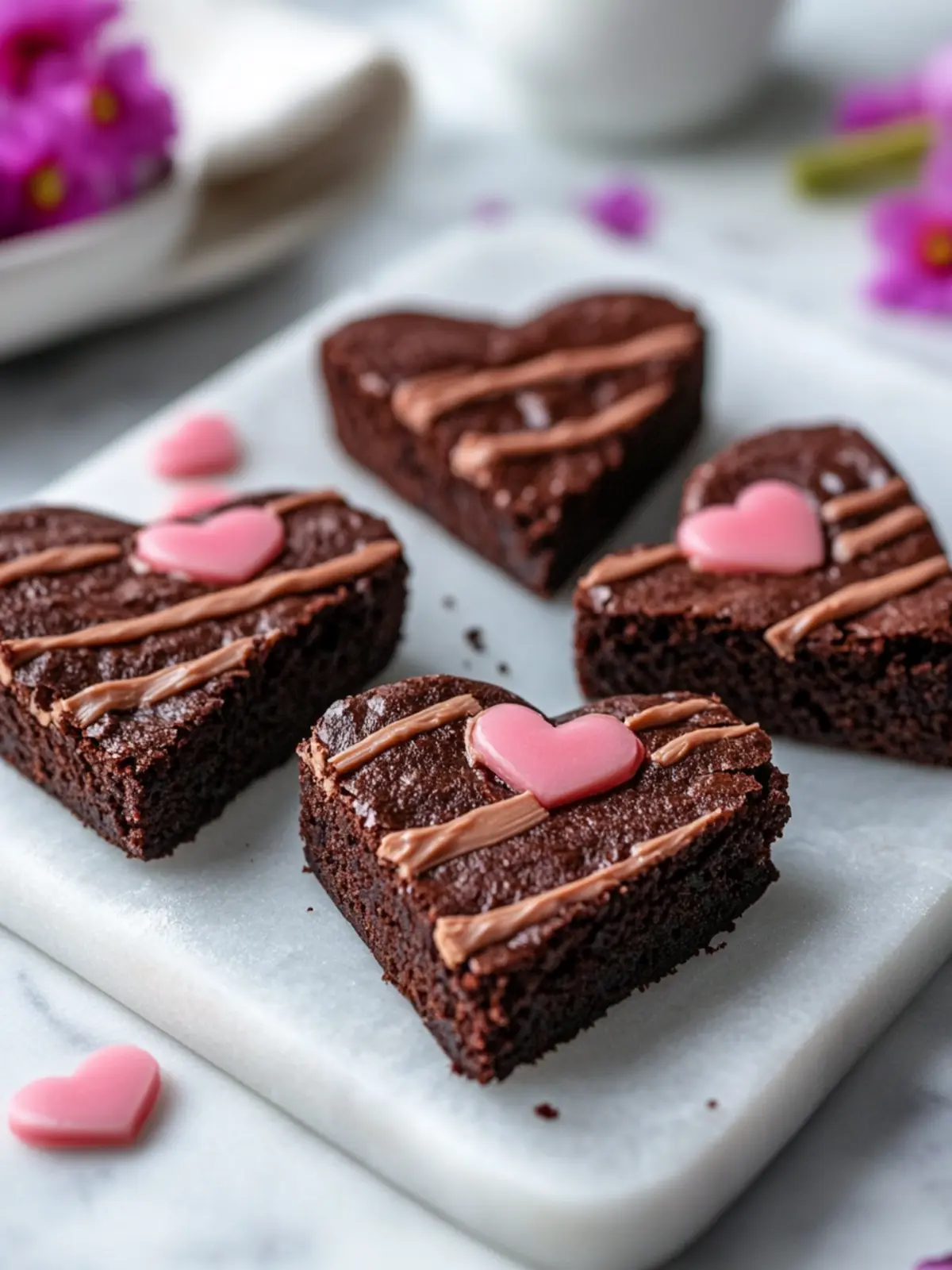 Irresistible Heart Shaped Brownies Recipe for Sweet Moments 4 Heart Shaped Brownies Recipe