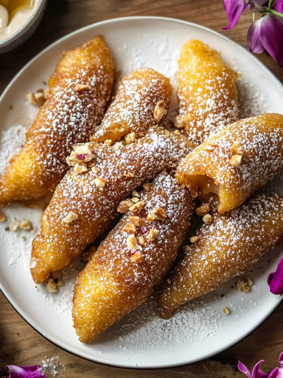 Irresistible Qatayef: Sweet Stuffed Pancakes to Savor 2 Qatayef (Sweet Stuffed Pancakes)