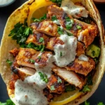 Savory Chicken Shawarma with Garlic Sauce Recipe Made Easy 2 Chicken Shawarma with Garlic Sauce Recipe (Easy & Delicious)