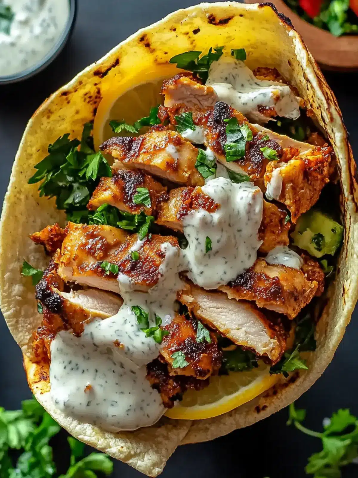 Savory Chicken Shawarma with Garlic Sauce Recipe Made Easy 5 Chicken Shawarma with Garlic Sauce Recipe (Easy & Delicious)