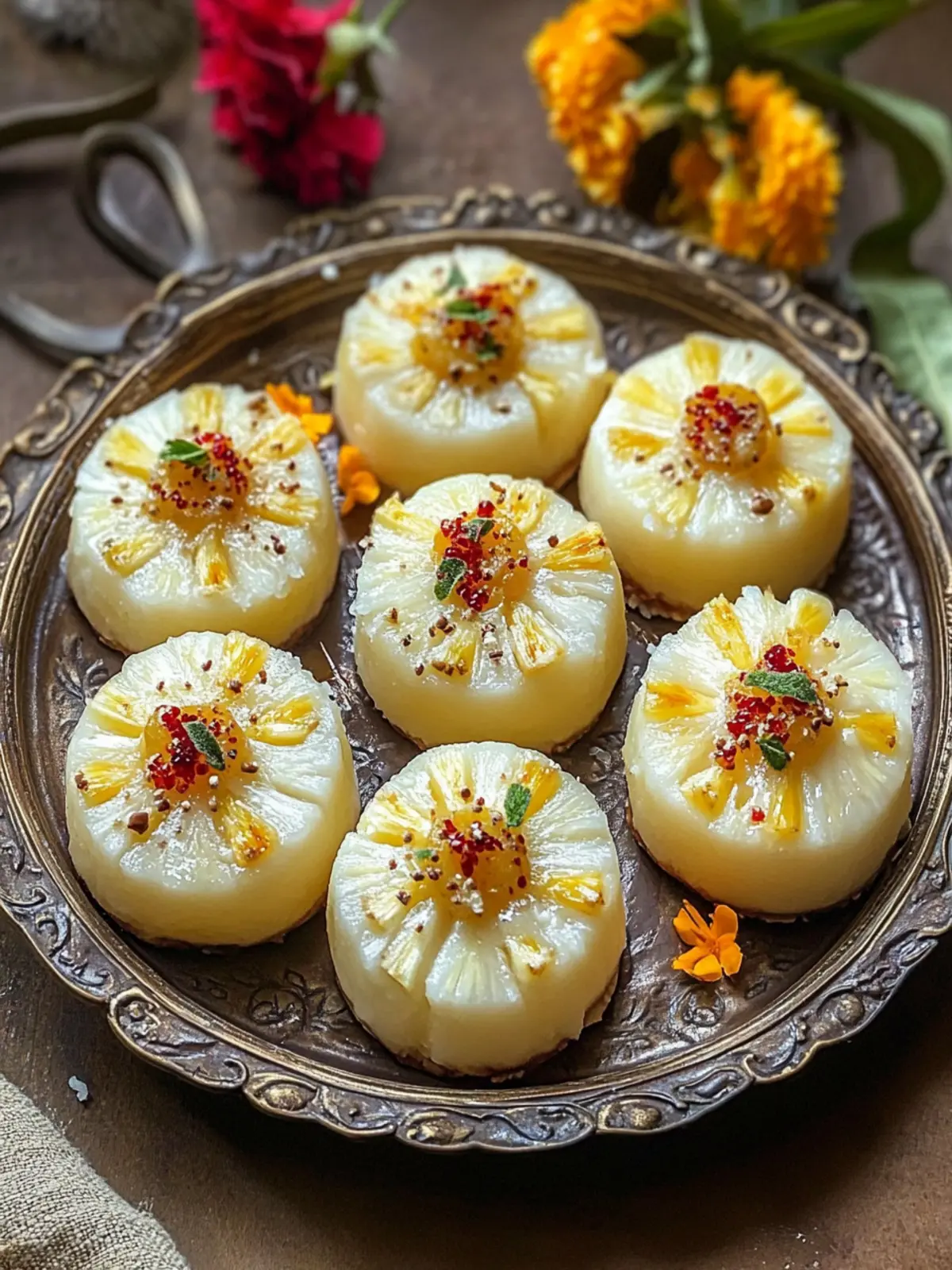 Pineapple Sandesh: Irresistible Bengali Sweet to Savor! 5 Pineapple Sandesh