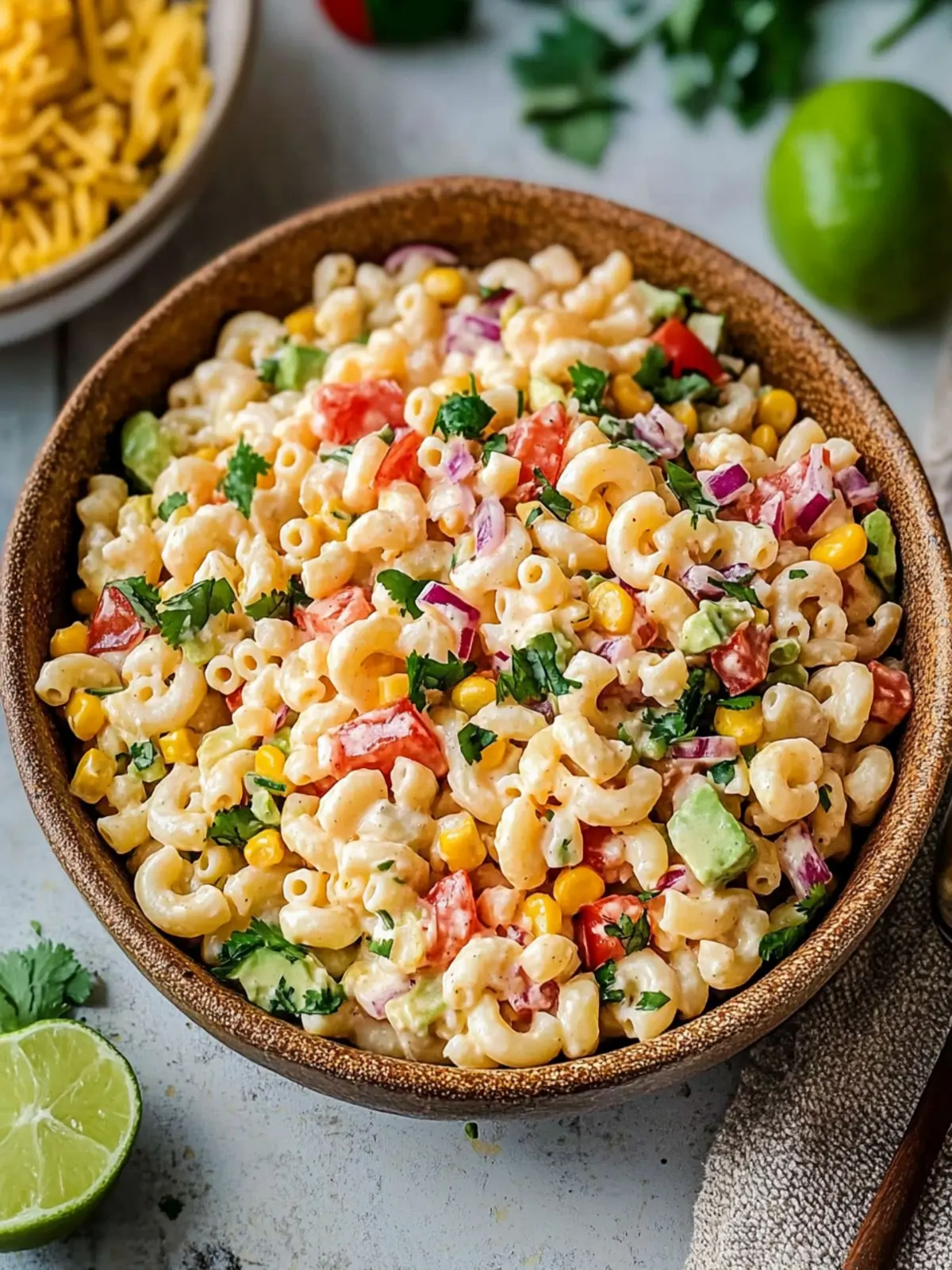 Savor the Flavor: Zesty Mexican Macaroni Salad Delight 5 Mexican Macaroni Salad