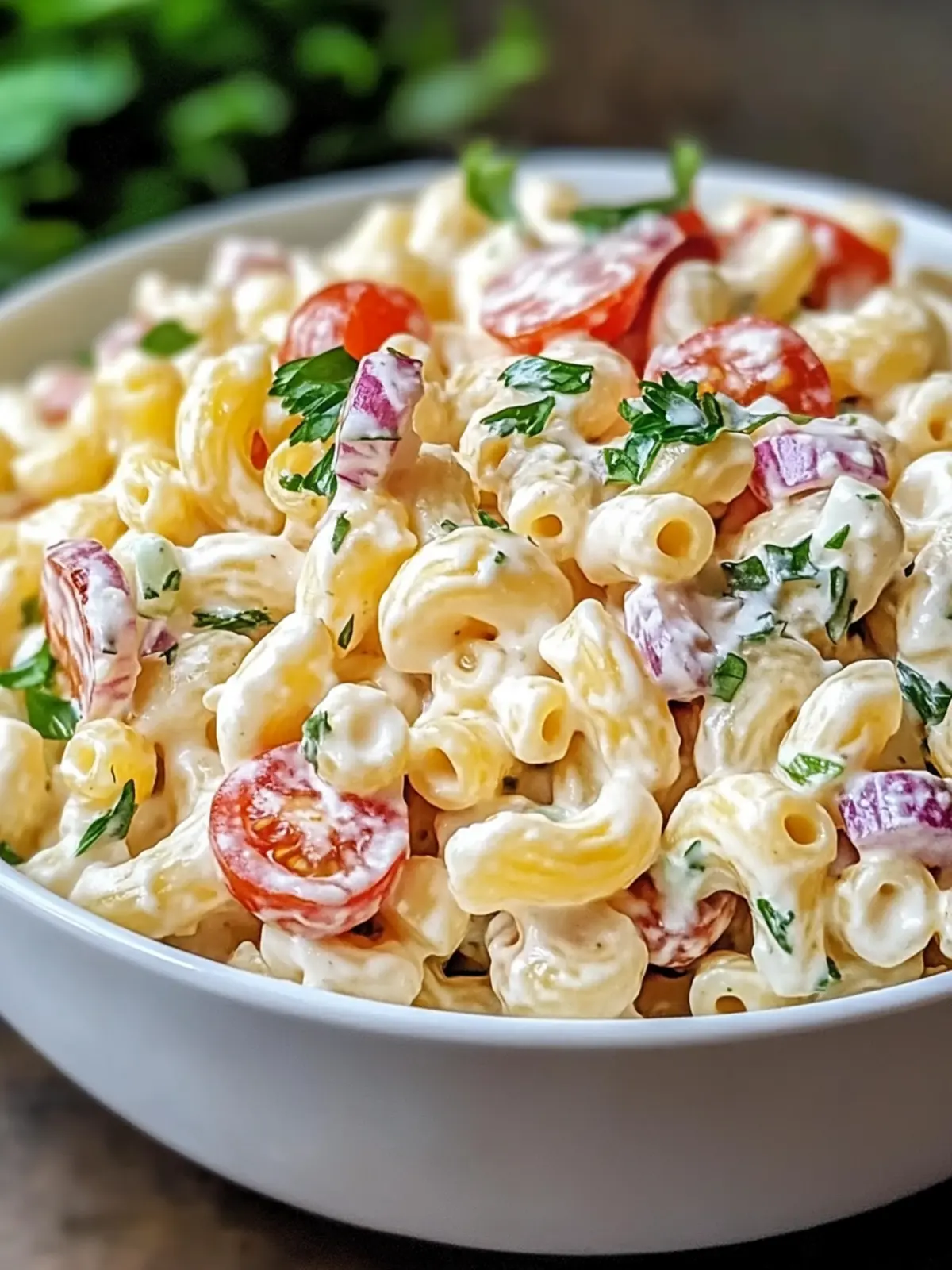 Creamy Italian Macaroni Salad Your New Summer Favorite 5 Creamy Italian Macaroni Salad