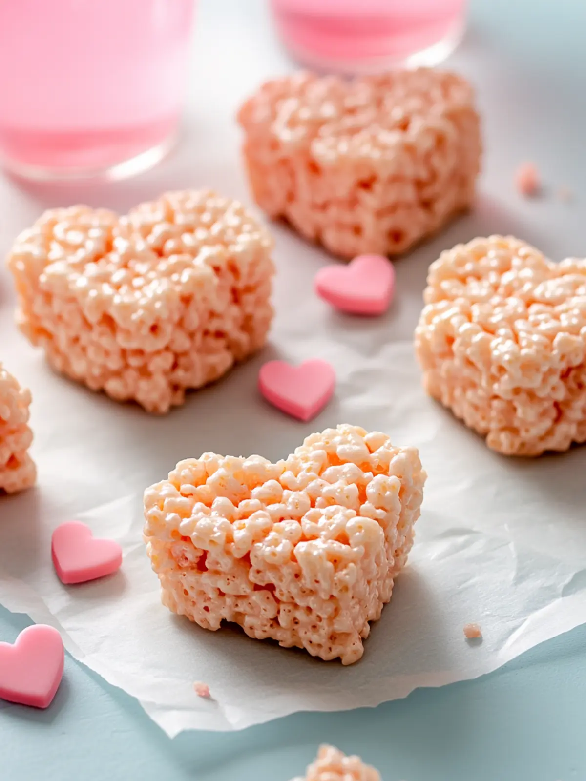 Heart-Shaped Valentine’s Day Rice Krispie Treats Your Sweetie Will Love 3 Heart-Shaped Valentine’s Day Rice Krispie Treats