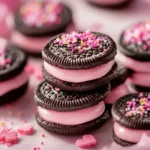 Oreo Valentines with Pink Candy Wafers: Sweet Treats for Love 9 Oreo Valentines with Pink Candy Wafers