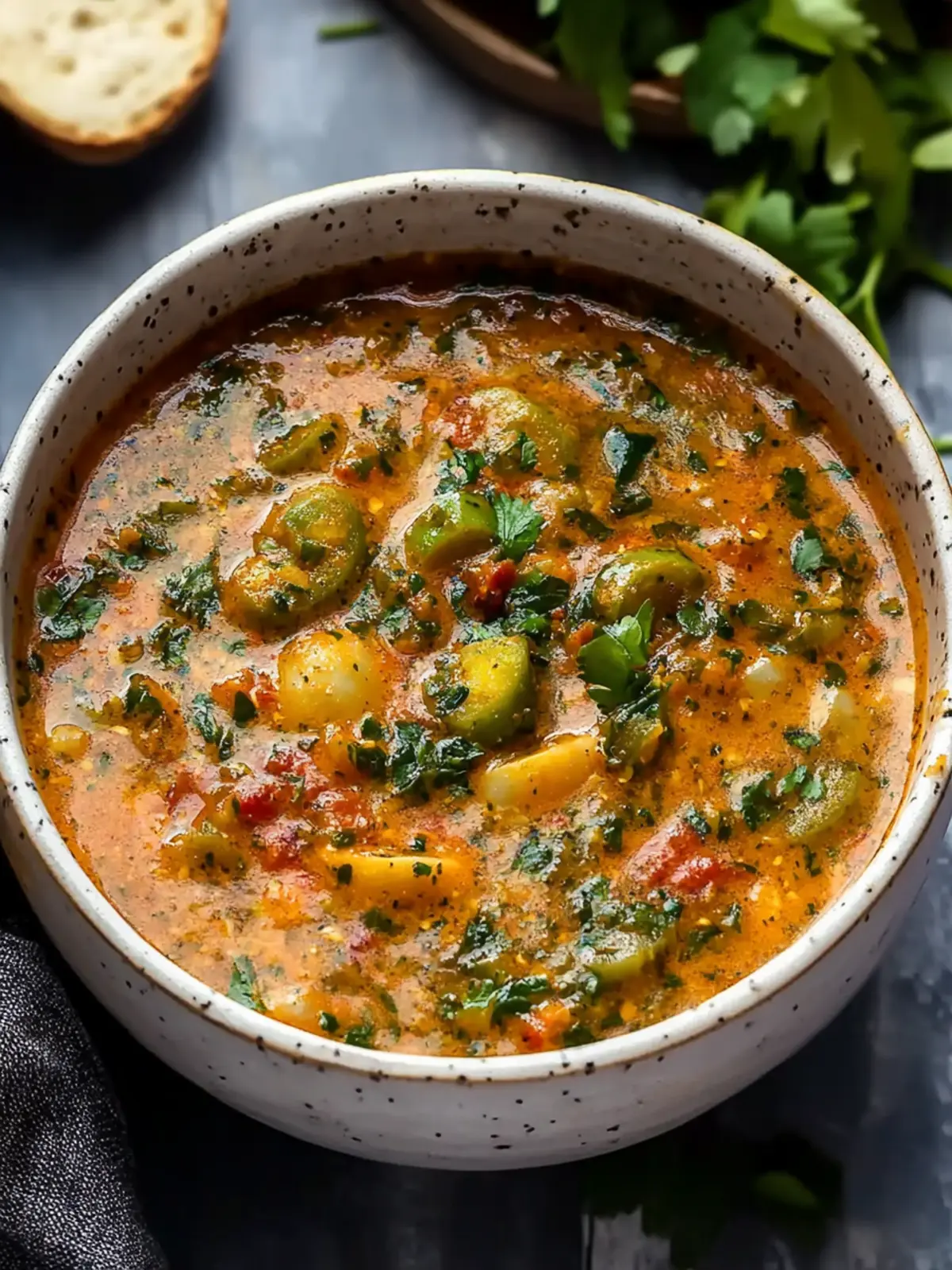 Savory Nigerian Okra Soup: Comforting Flavor in Every Bowl 4 Savory Nigerian Okra Soup