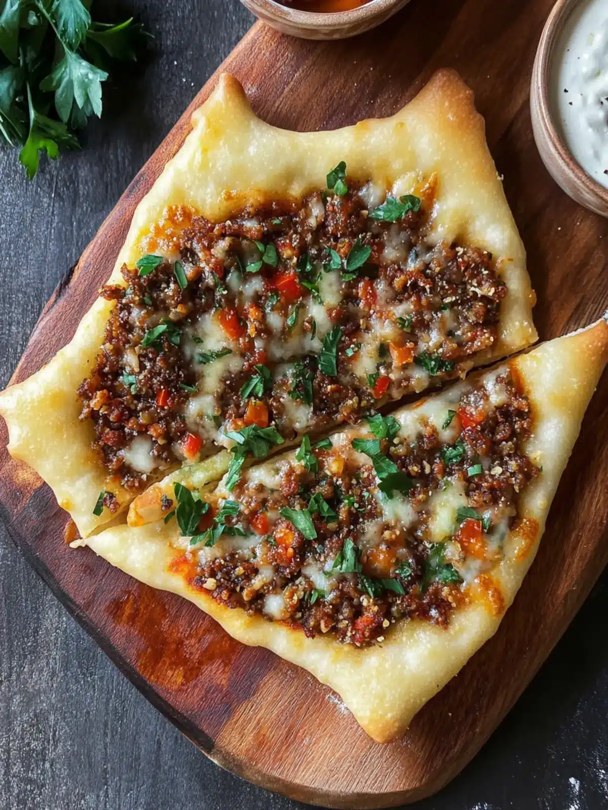 Make Delicious Lahmacun (Turkish Pizza) in Just 45 Minutes 5 Lahmacun (Turkish Pizza)