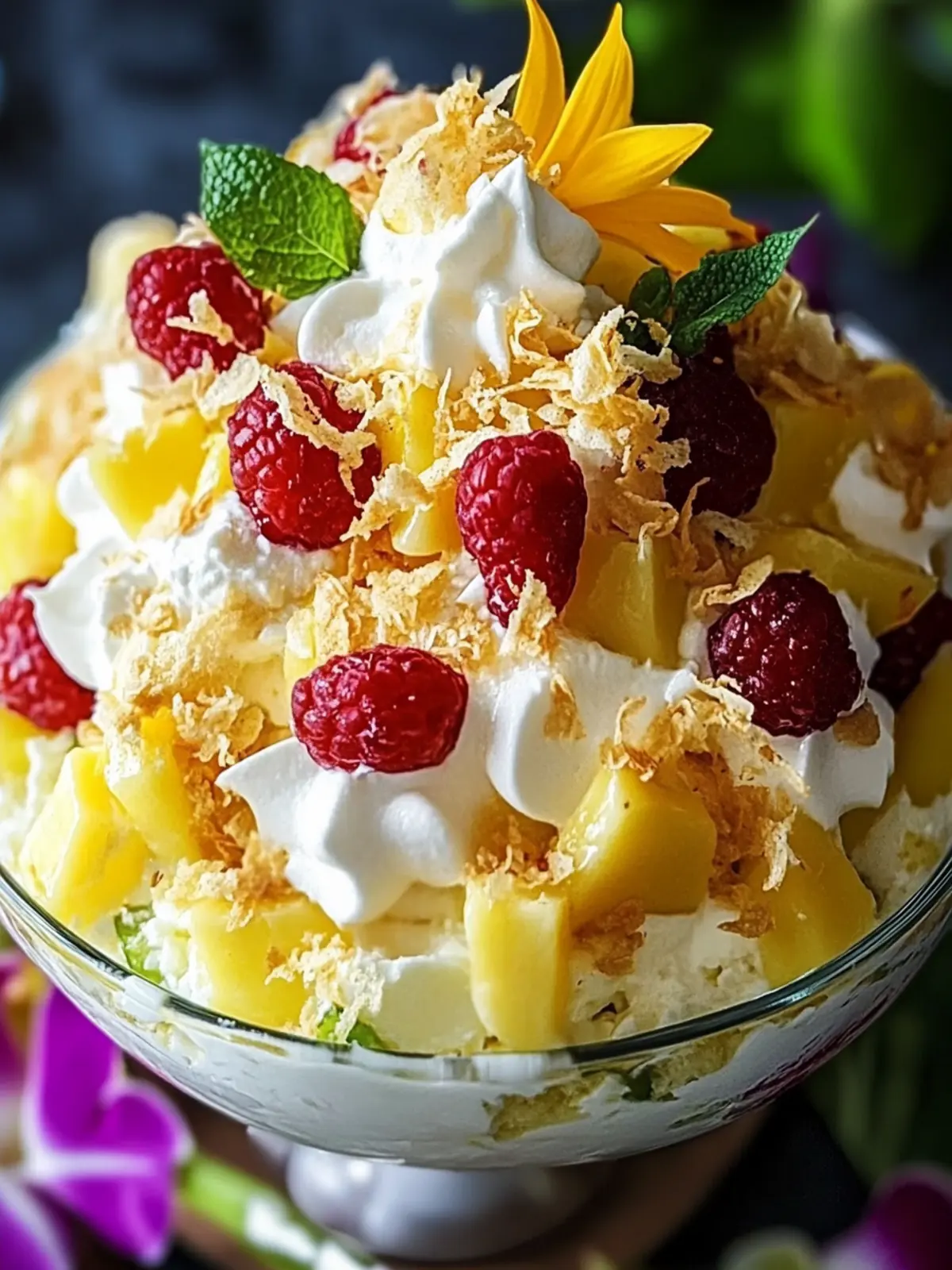 Hawaiian Cheesecake Salad: Dive into Tropical Bliss Today 5 Hawaiian Cheesecake Salad