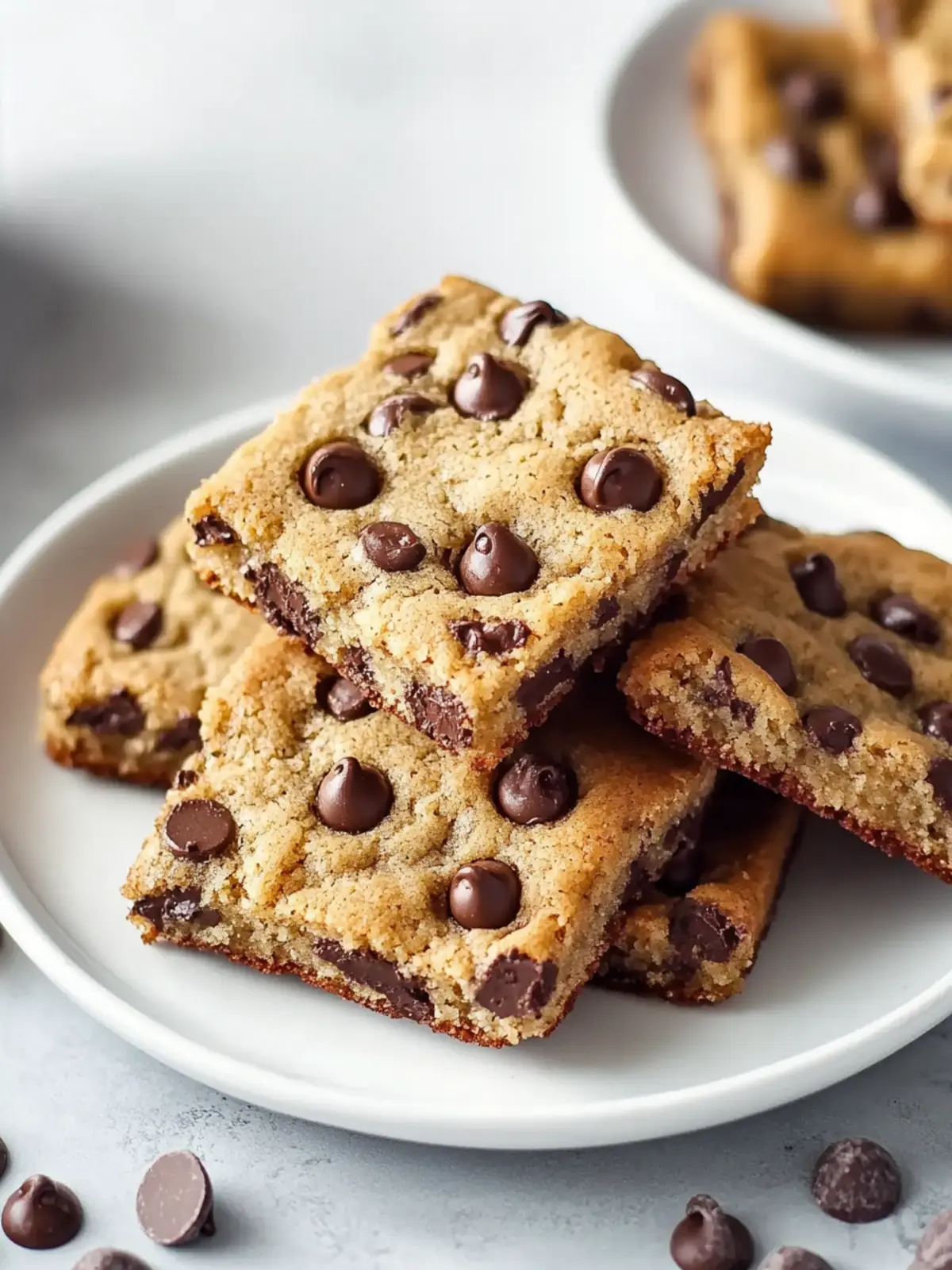 Crispy Chocolate Chip Pan Chewies You Can't Resist! 5 Chocolate Chip Pan Chewies