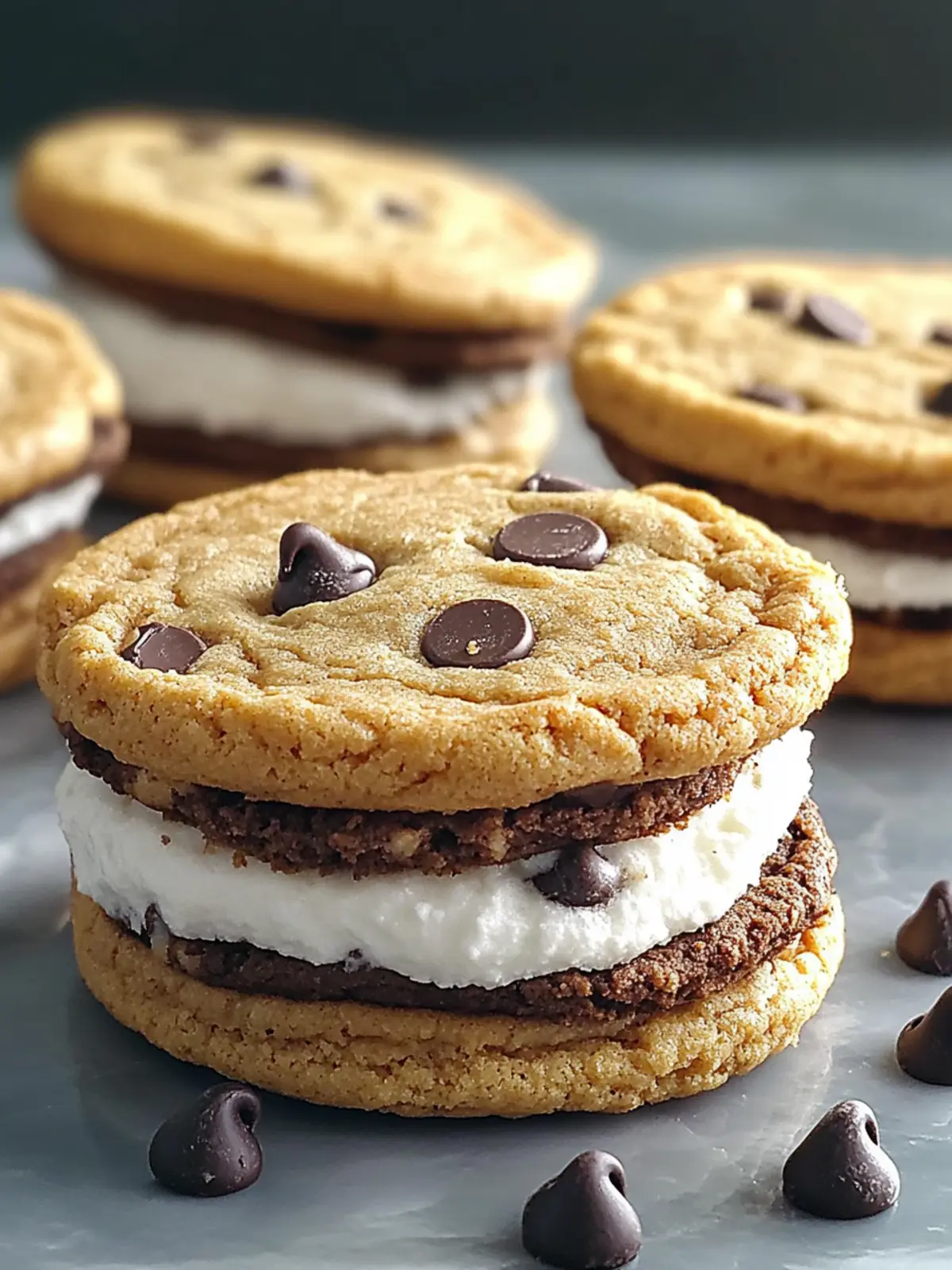 Irresistible Chocolate Chip Cookie Sandwiches You’ll Crave 3 Irresistible Chocolate Chip Cookie Sandwiches