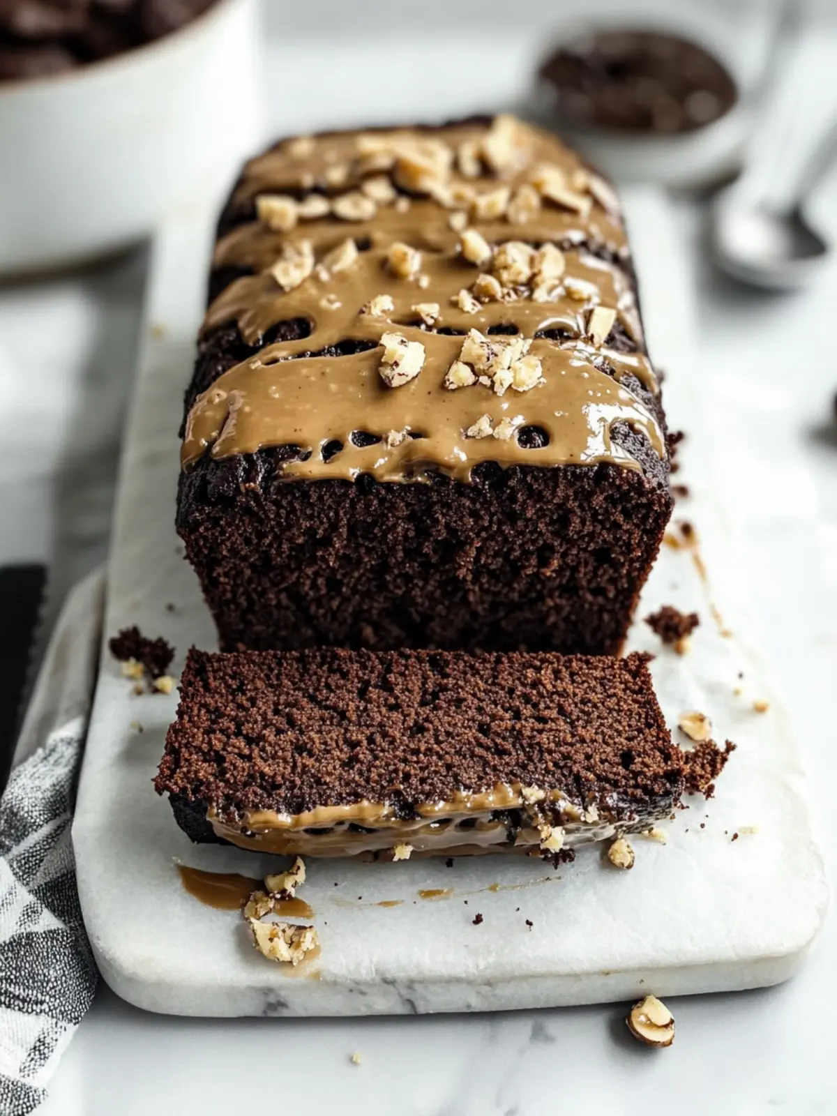 Decadent Chocolate Peanut Butter Banana Bread You’ll Love 2 Chocolate Peanut Butter Banana Bread