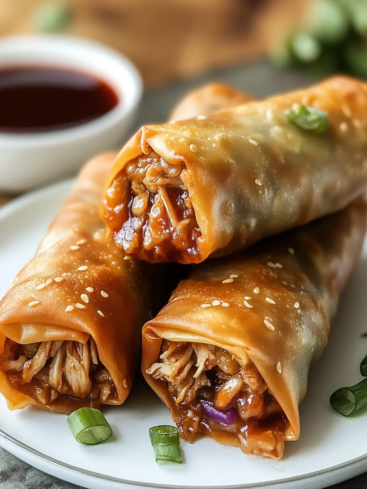 Savory Juicy Pulled Pork Egg Rolls Your Family Will Love 2 Juicy Pulled Pork Egg Rolls