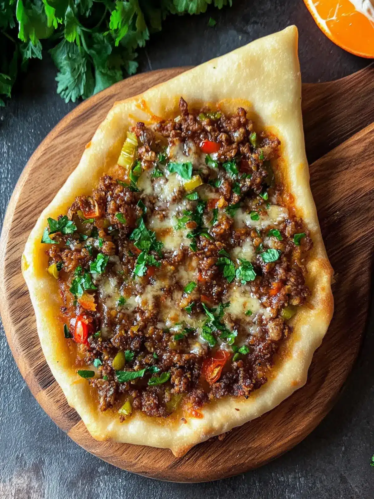 Make Delicious Lahmacun (Turkish Pizza) in Just 45 Minutes 4 Lahmacun (Turkish Pizza)