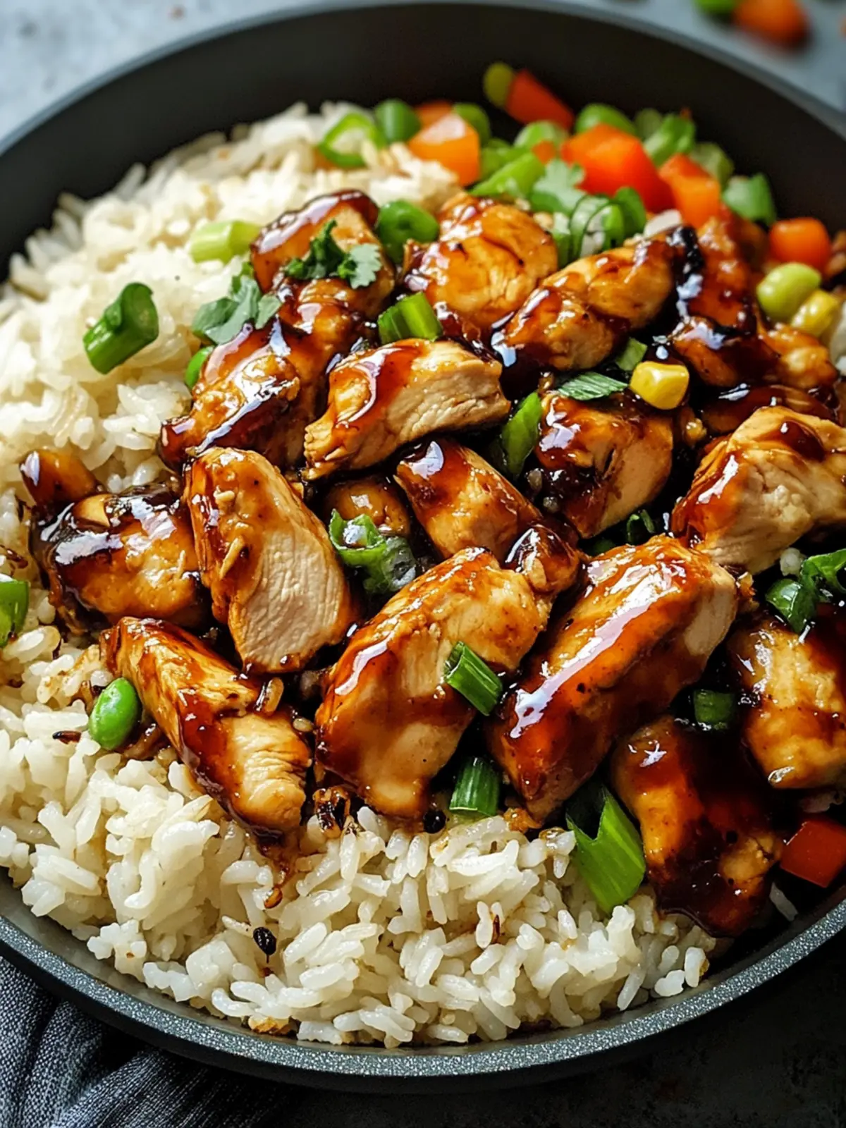 Savor One-Pan Bold Honey BBQ Chicken Rice in 40 Minutes! 5 One-Pan Bold Honey BBQ Chicken Rice