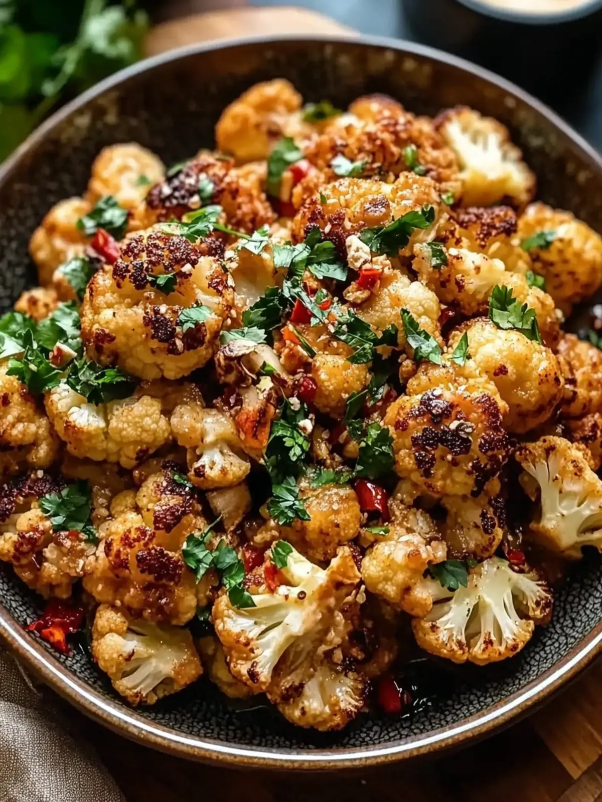 Moroccan Cauliflower with Tahini-Honey: A Flavorful Vegan Treat 4 Moroccan Cauliflower with Tahini-Honey