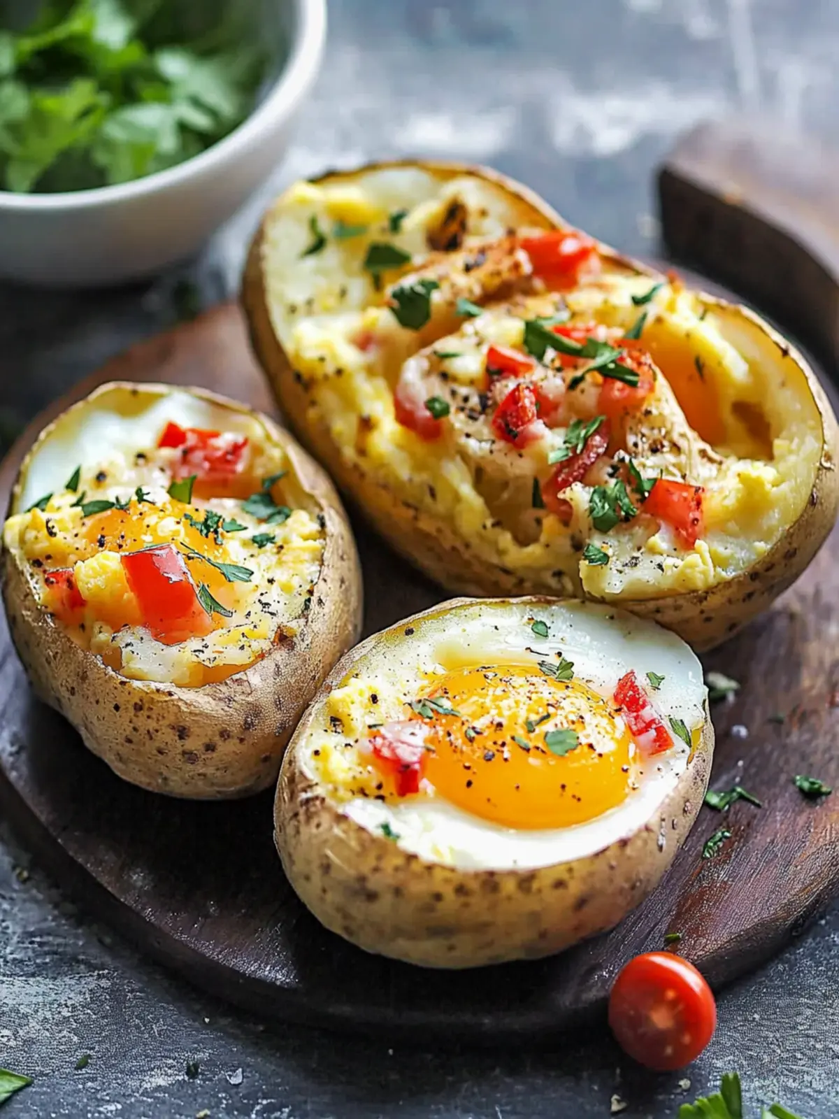 Delicious Egg Potato Boats for a Cozy Family Meal 5 Egg Potato Boats
