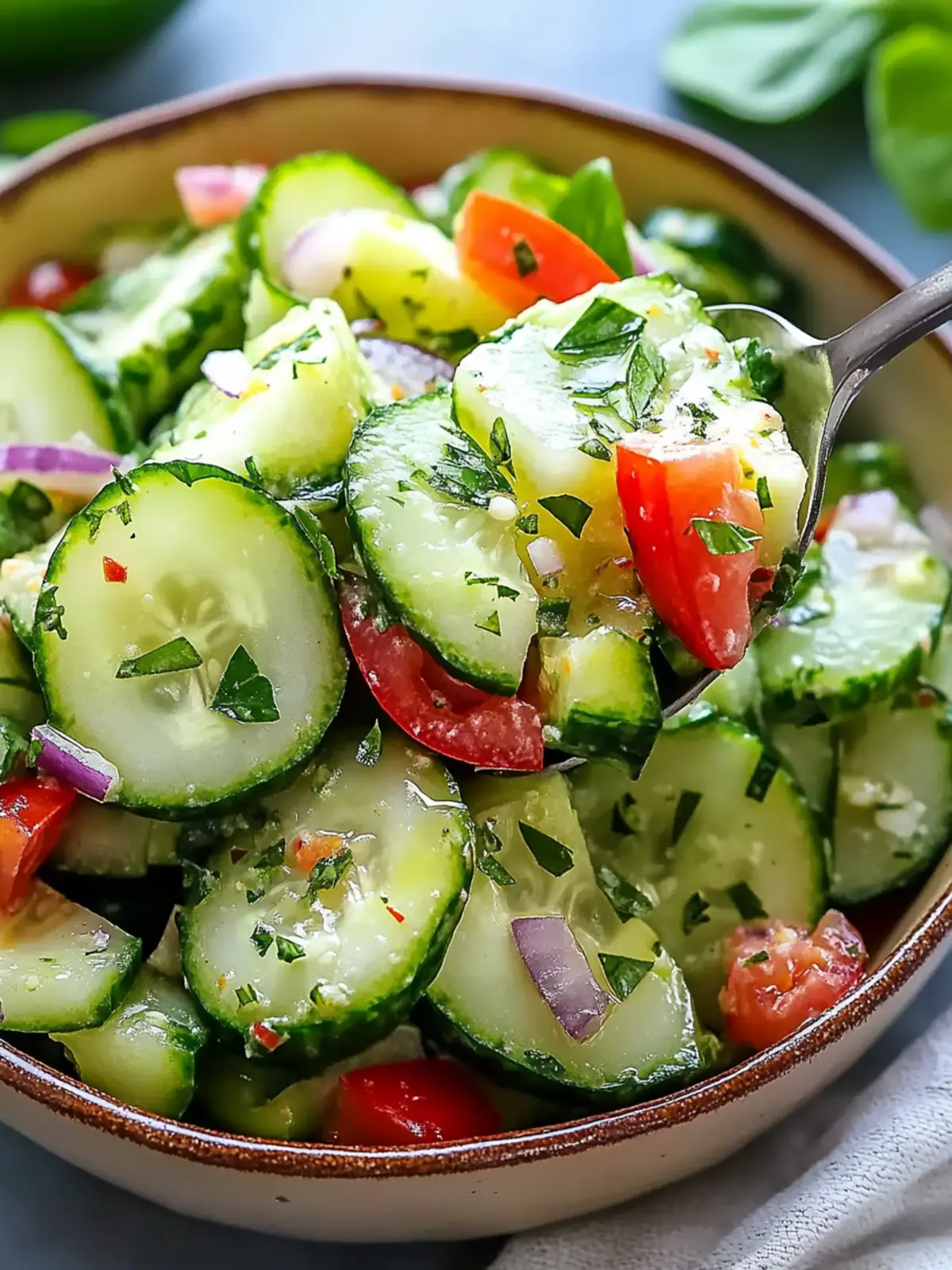 Refreshing Quick Italian Cucumber Salad Perfect for Summer Bliss 5 Quick Italian Cucumber Salad
