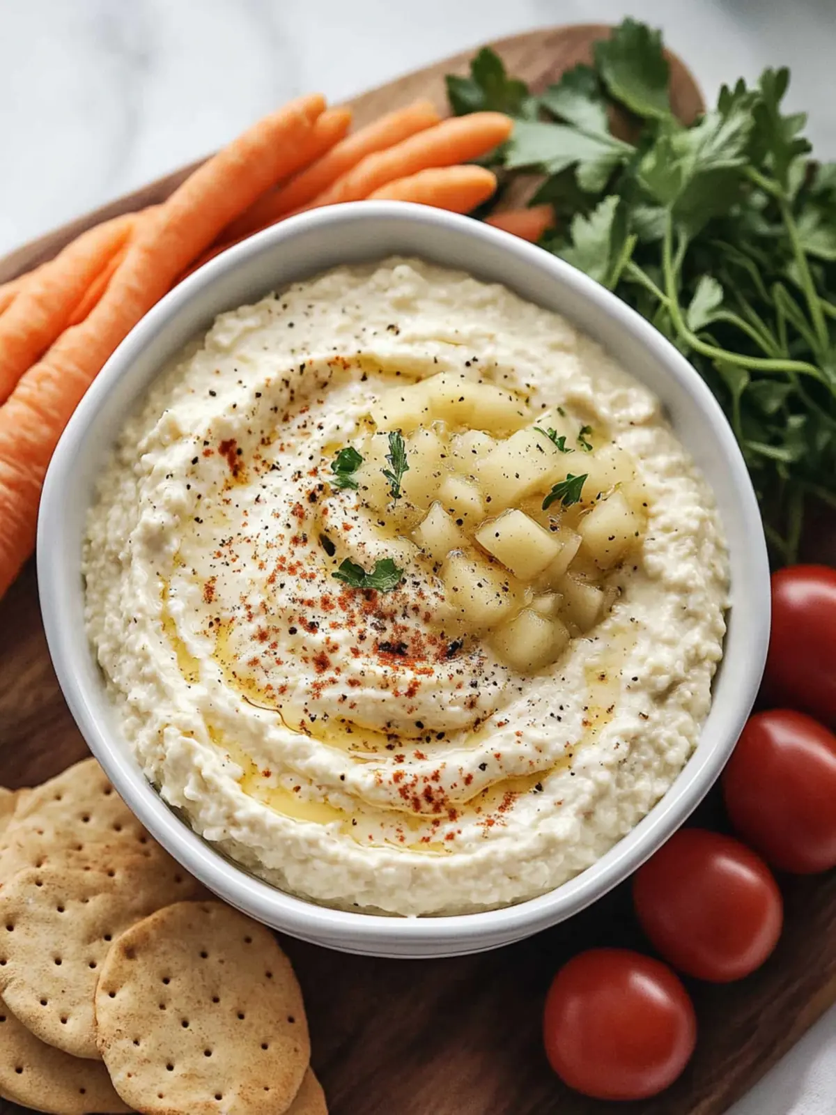 Creamy Mustard Cottage Cheese Dip for Healthy Snacking 4 Mustard Cottage Cheese Dip