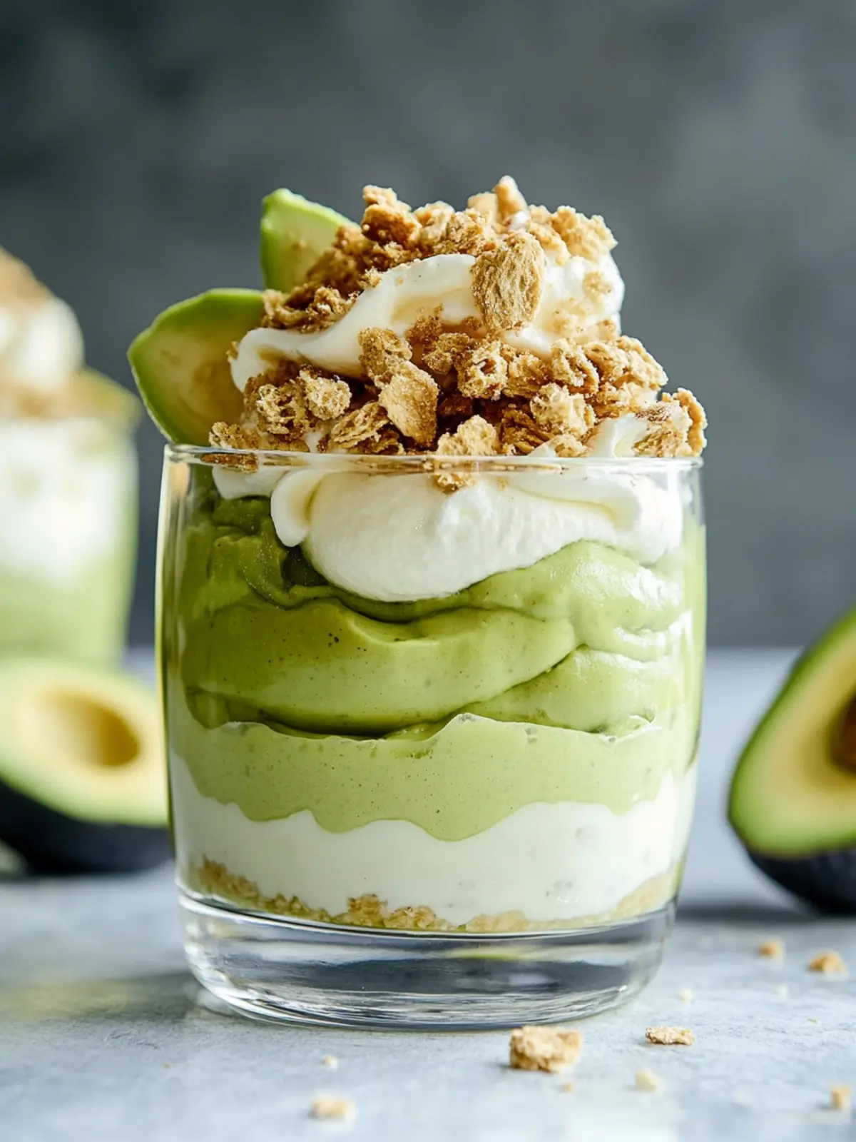 Delicious Avocado Graham Float: Your No-Bake Dessert Dream 3 Avocado Graham Float