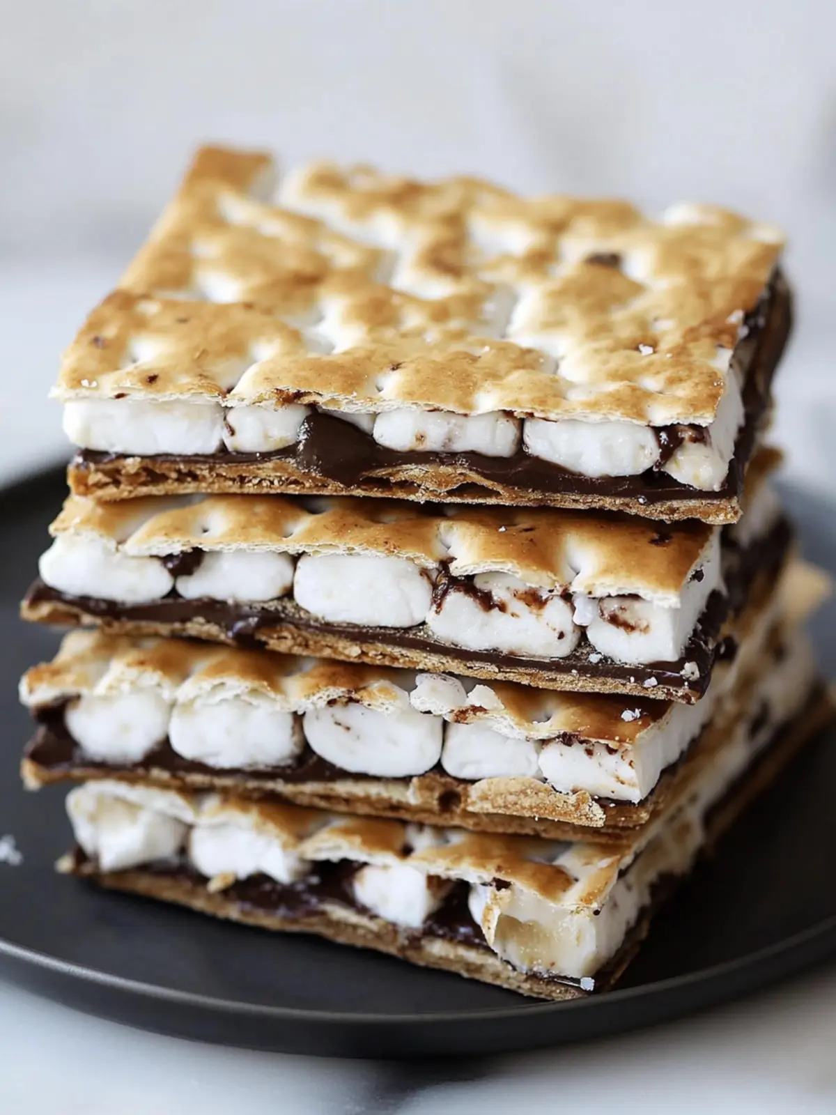 S'MORES MATZOS: Easy No-Bake Treat for Passover Joy! 5 S'MORES MATZOS