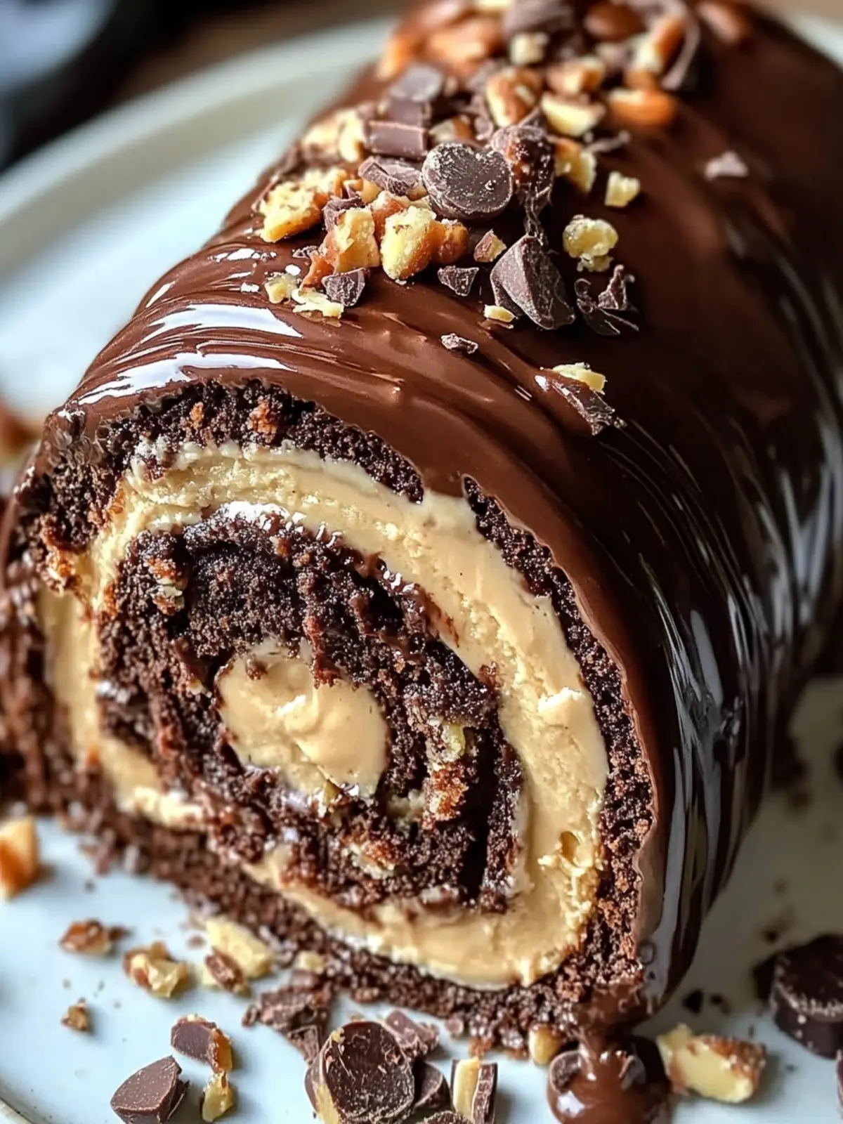 Irresistible Peanut Butter Cup Chocolate Roll for Ultimate Indulgence 3 Irresistible Peanut Butter Cup Chocolate Roll