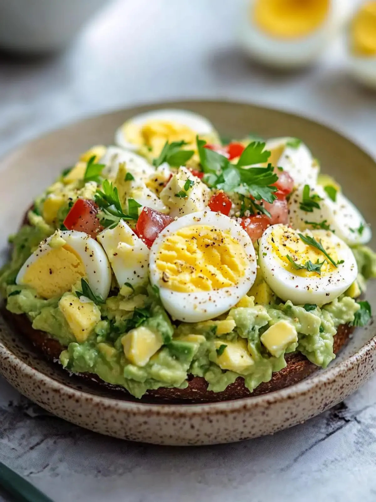 Zesty Avocado Egg Salad: A Fresh Twist on Classic Flavor 5 Zesty Avocado Egg Salad