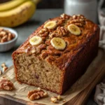 Delightful Banana Loaf with Walnuts for Cozy Afternoons 6 Banana Loaf with Walnuts