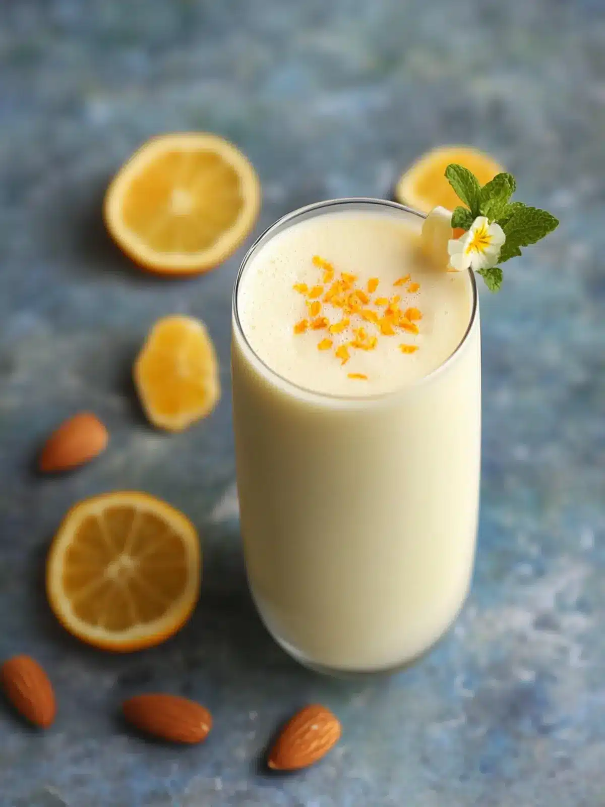 Refreshing Moroccan Almond Milkshake with Orange Flower Water 5 Moroccan Almond Milkshake with Orange Flower Water