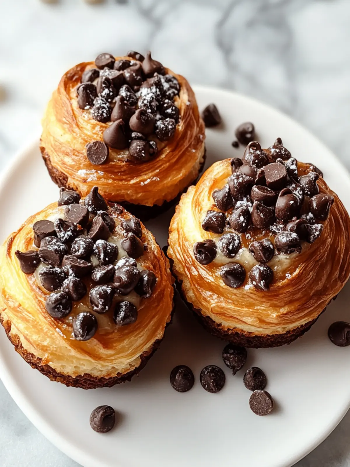 Delicious Chocolate Chip Cruffins That Are Easy to Bake 2 Chocolate Chip Cruffins