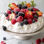 Delicious Pavlova with Fresh Fruit: A Showstopper Dessert 6 Pavlova with Fresh Fruit