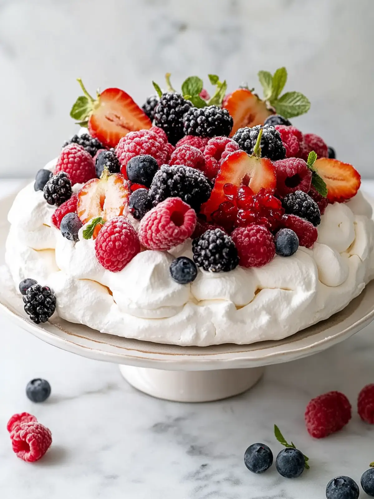Delicious Pavlova with Fresh Fruit: A Showstopper Dessert 5 Pavlova with Fresh Fruit