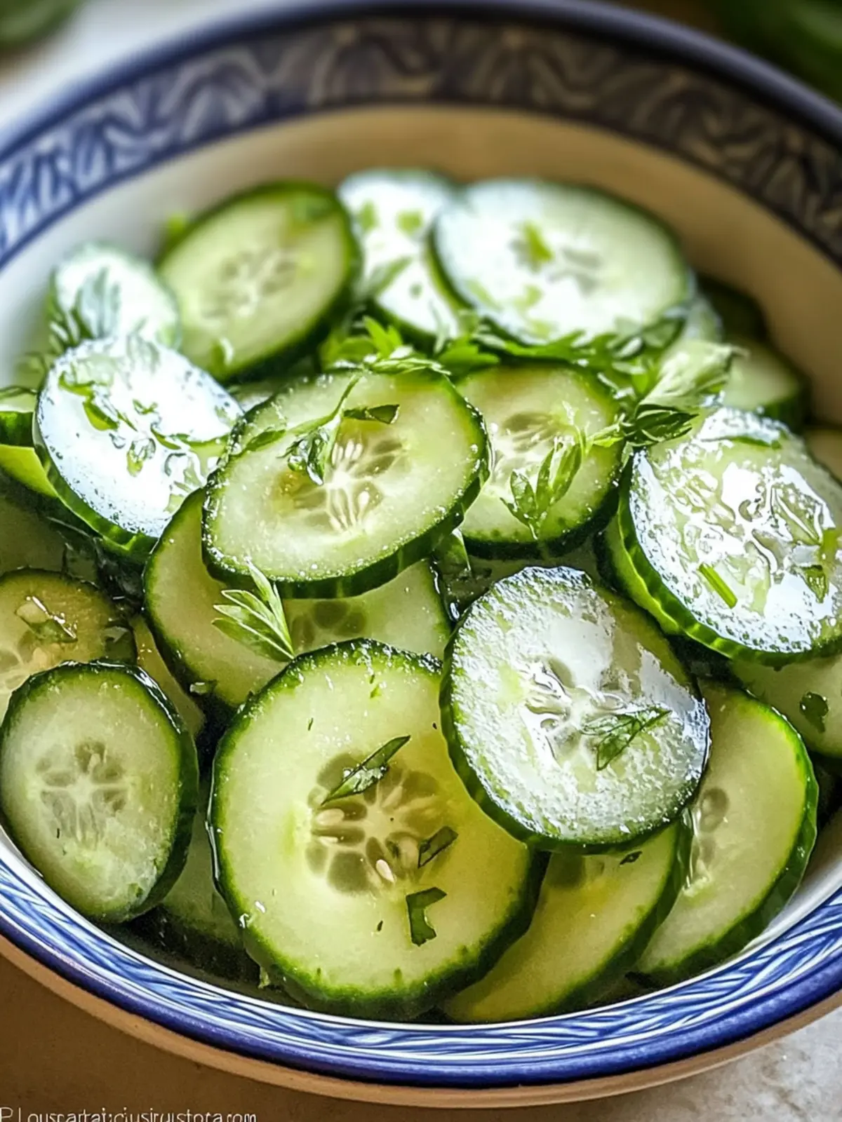 Crisp Cucumber Salad: The Ultimate Refreshing Side Dish 4 Cucumber Salad
