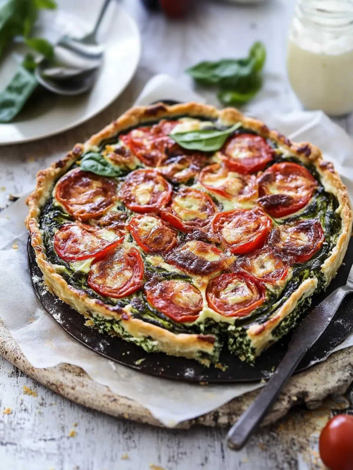Delicious Mina Spinach Pie: Your Healthy Passover Delight 5 Mina spinach pie