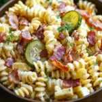 Dill Pickle Bacon Pasta Salad That Will Wow Your Guests 4 Dill Pickle Bacon Pasta Salad