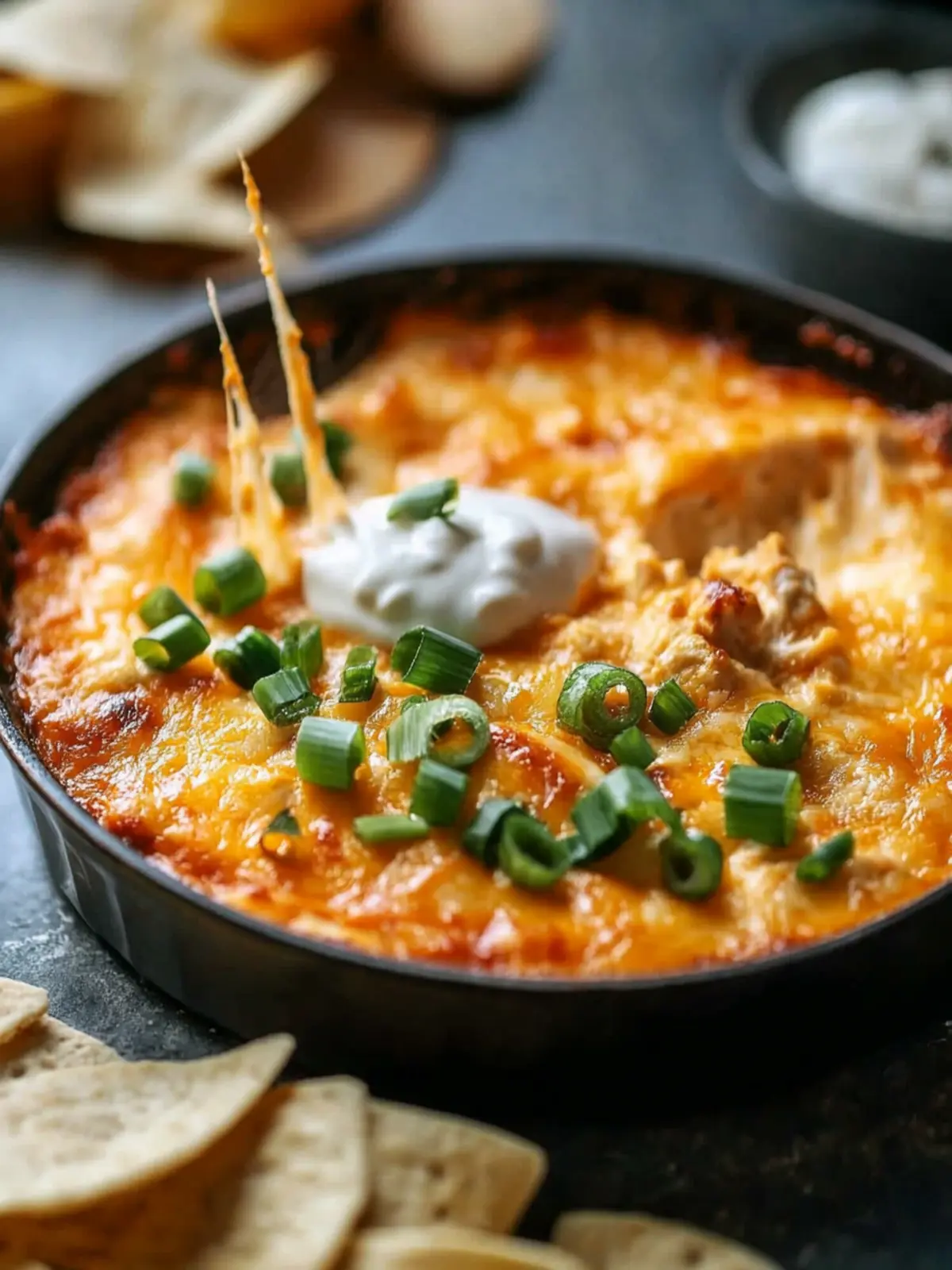 Deliciously High-Protein Buffalo Chicken Dip for Perfect Parties 3 High-Protein Buffalo Chicken Dip