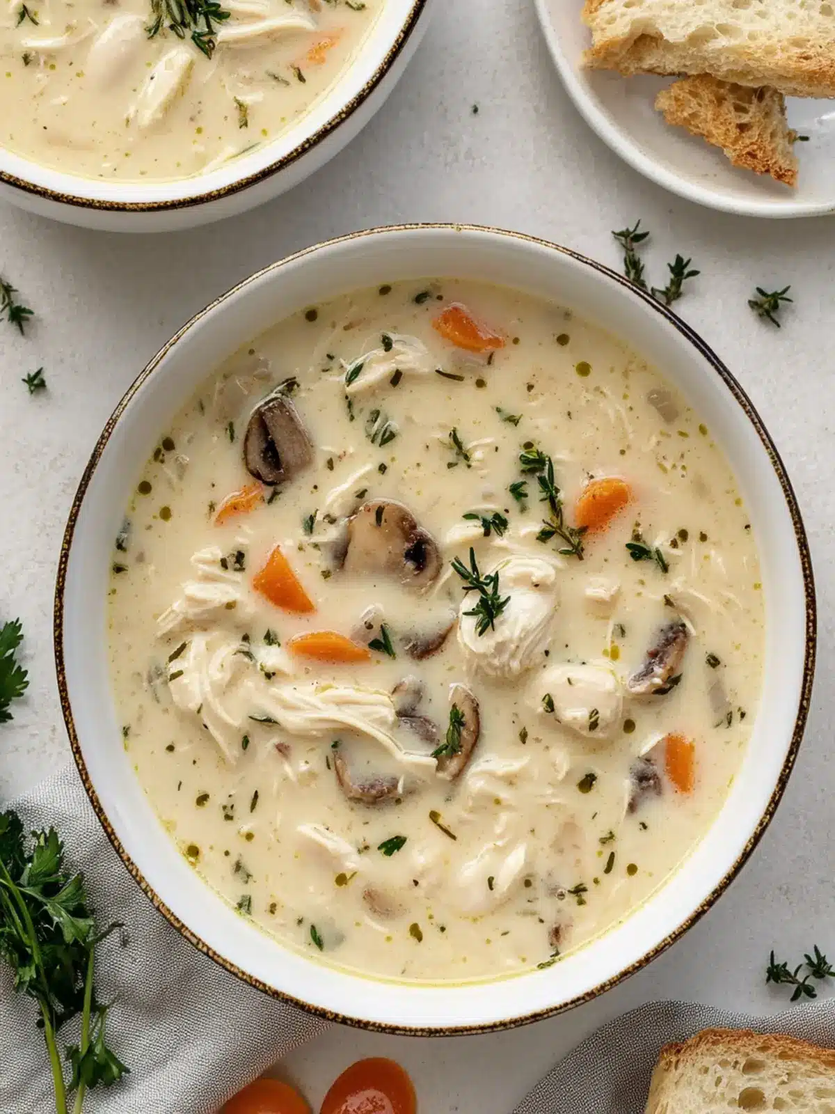 Comforting Creamy Boursin Chicken Soup for Cozy Nights 5 Creamy Boursin Chicken Soup
