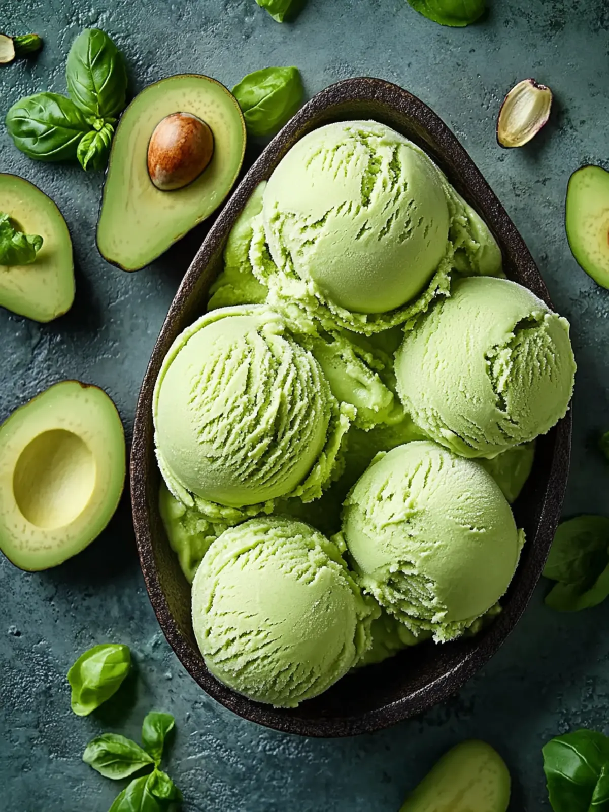Creamy Avocado Ice Cream: A Healthy Twist on Dessert Delight 3 Avocado Ice Cream