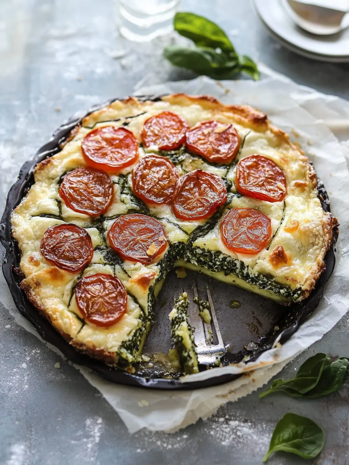 Delicious Mina Spinach Pie: Your Healthy Passover Delight 2 Mina spinach pie