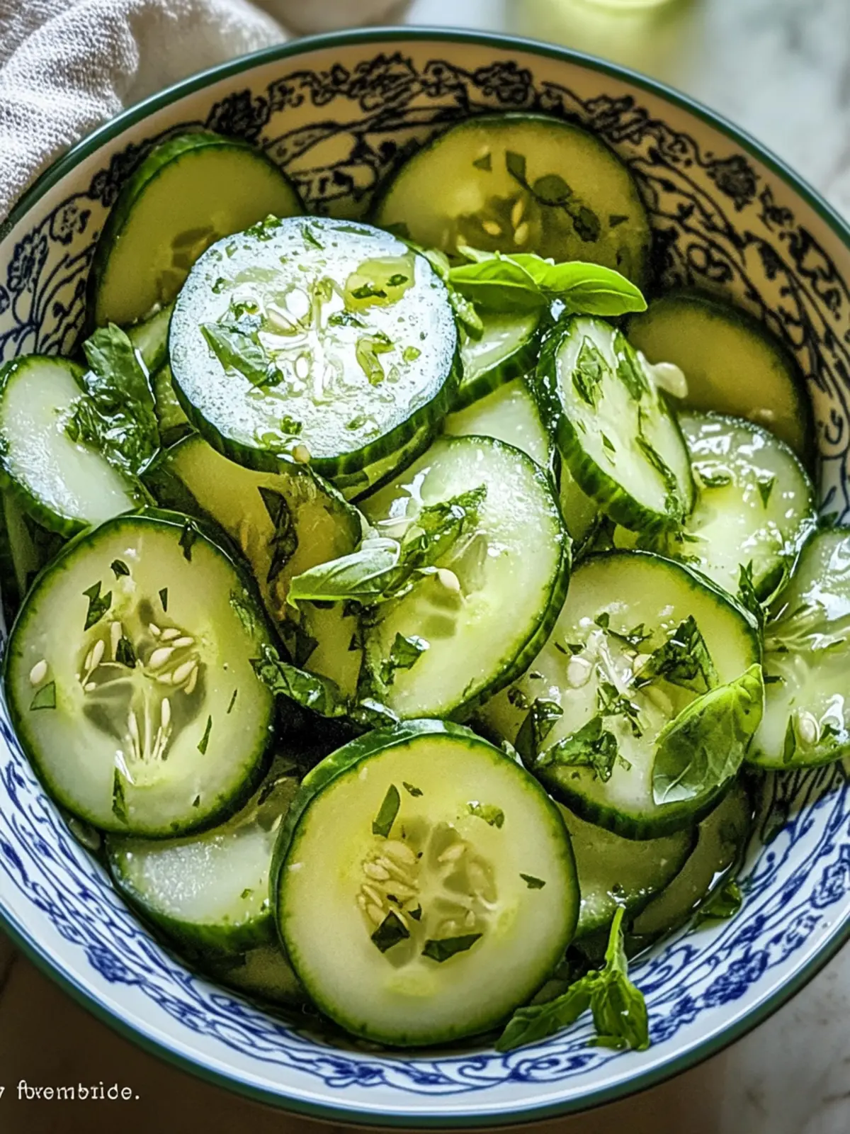 Crisp Cucumber Salad: The Ultimate Refreshing Side Dish 5 Cucumber Salad