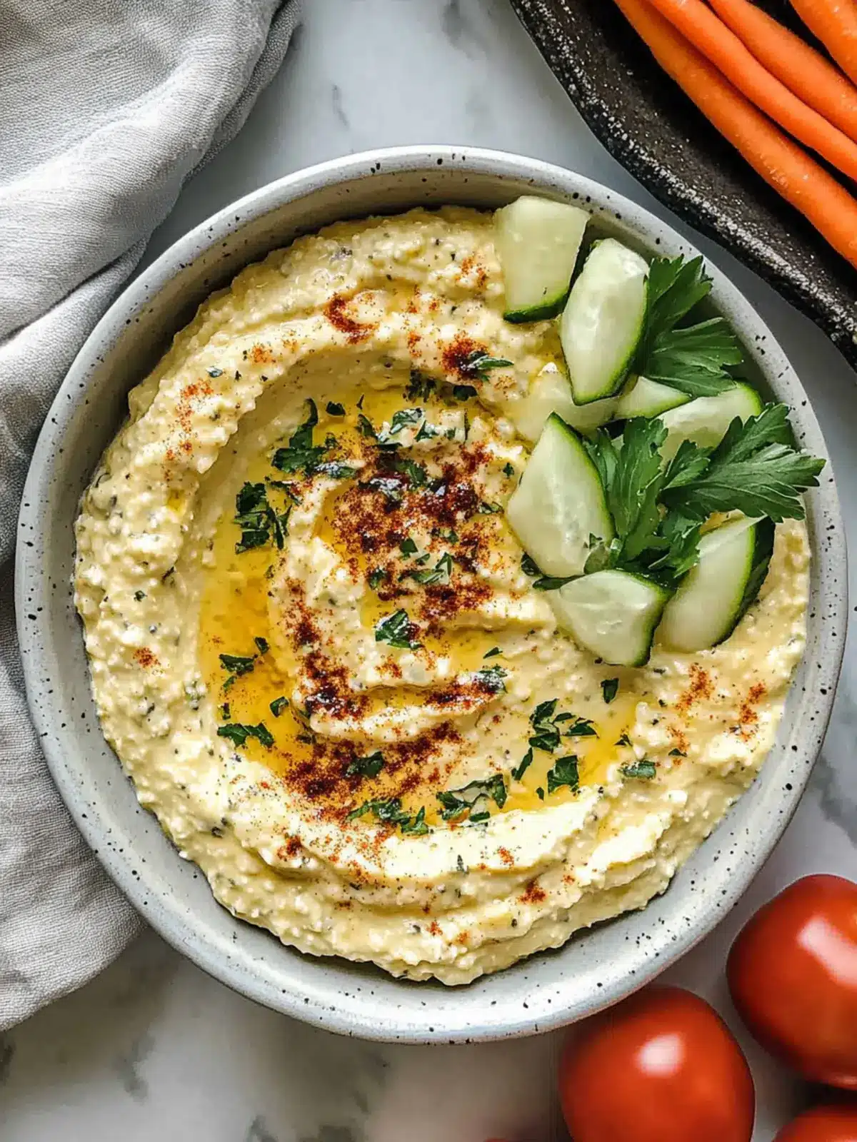 Creamy Mustard Cottage Cheese Dip for Healthy Snacking 5 Mustard Cottage Cheese Dip