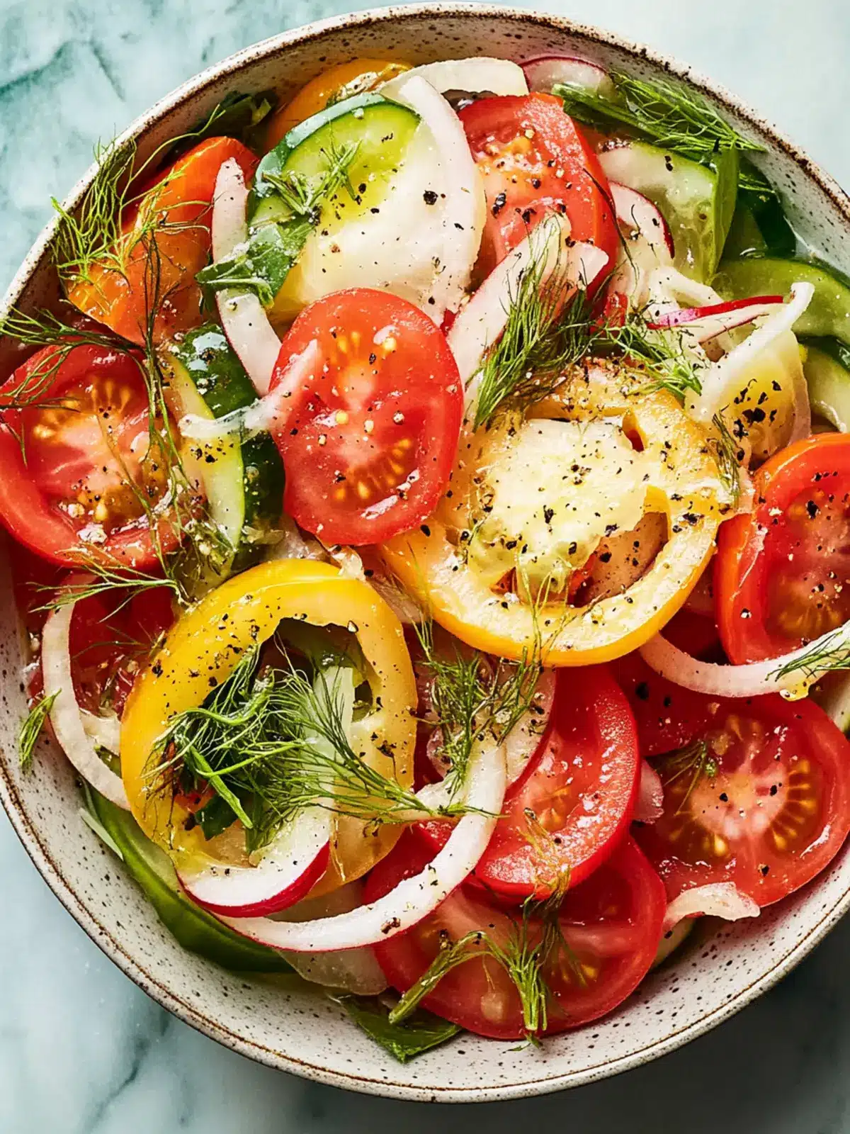 Fresh Tomato Fennel Salad to Brighten Your Summer Meals 2 Tomato Fennel Salad