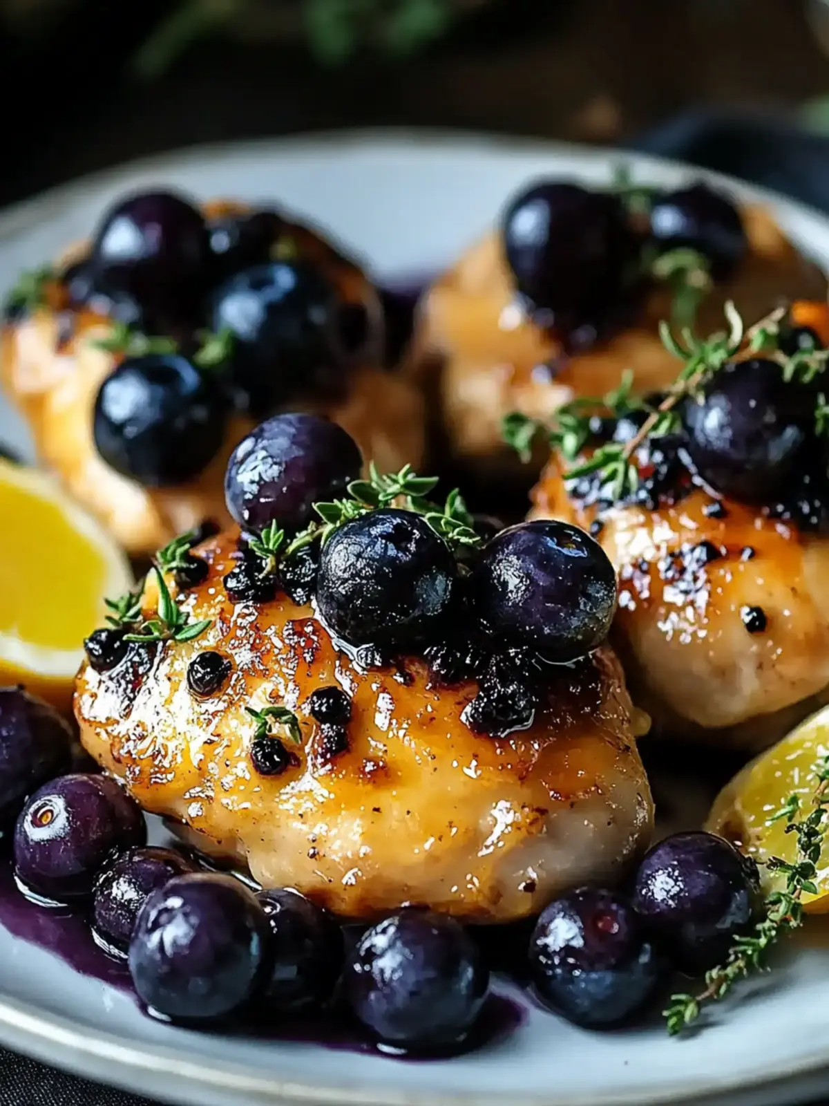 Delicious Blueberry Thyme Chicken for Gourmet Home Cooks 3 Blueberry Thyme Chicken