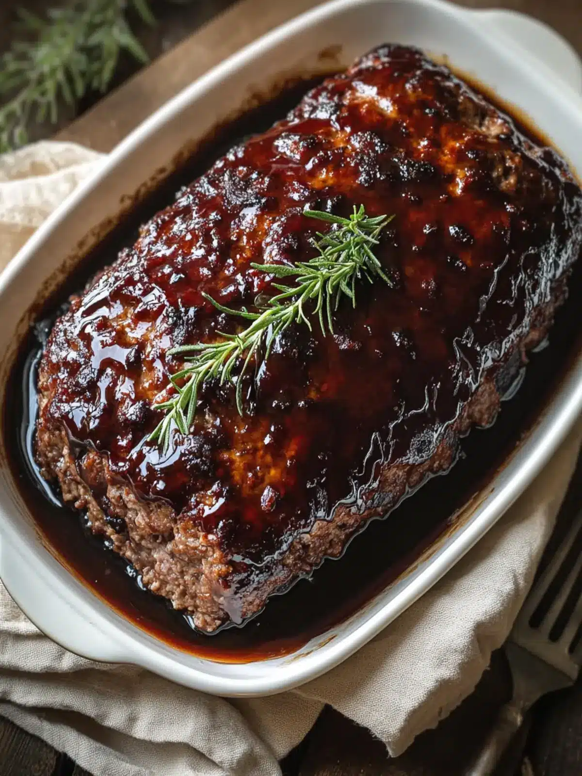 Balsamic Glazed Meatloaf: A Cozy Family Favorite Delight 3 Balsamic Glazed Meatloaf