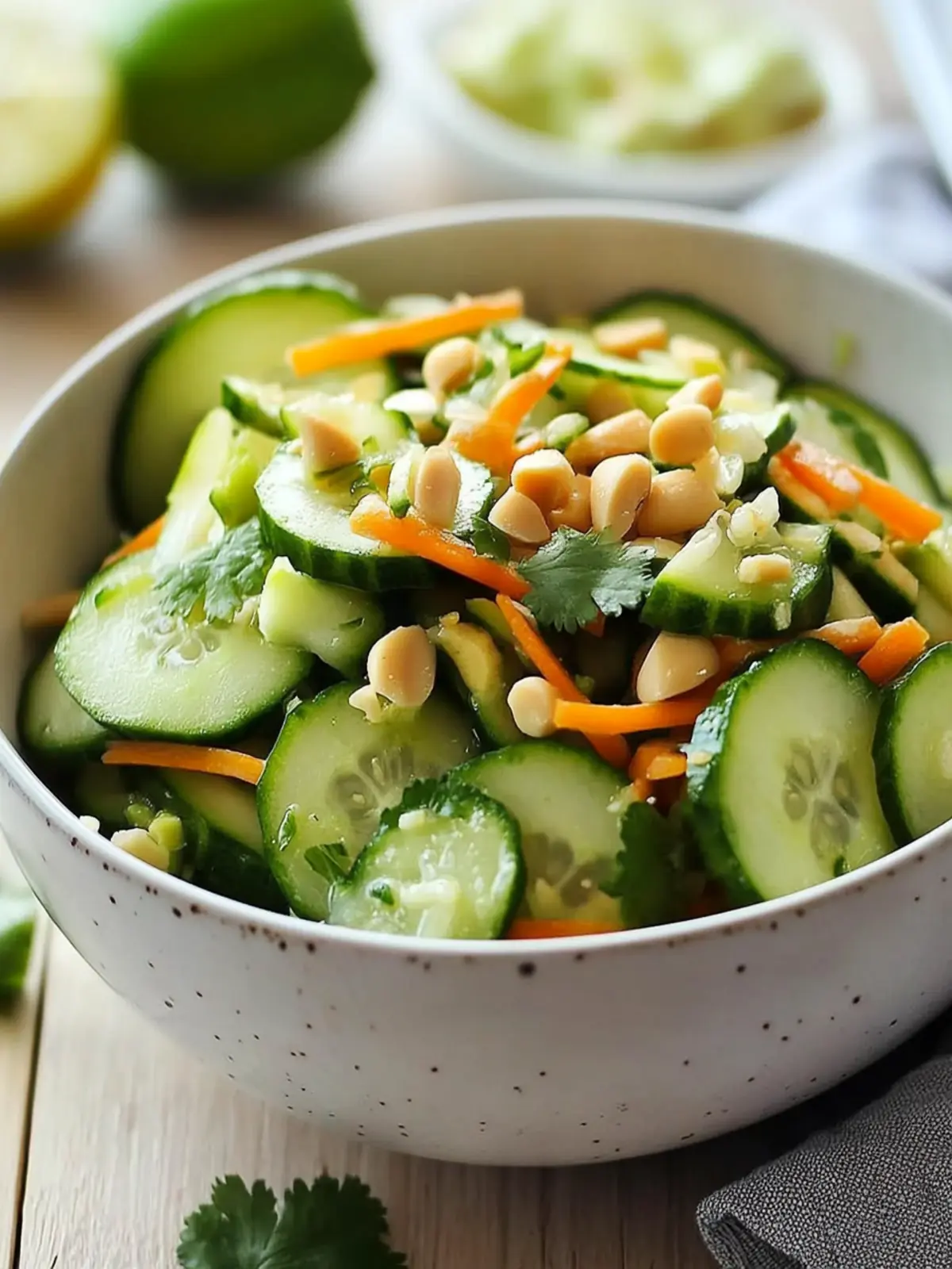 Crunchy Peanut and Lime Cucumber Slaw for Refreshing Moments 3 Crunchy Peanut and Lime Cucumber Slaw