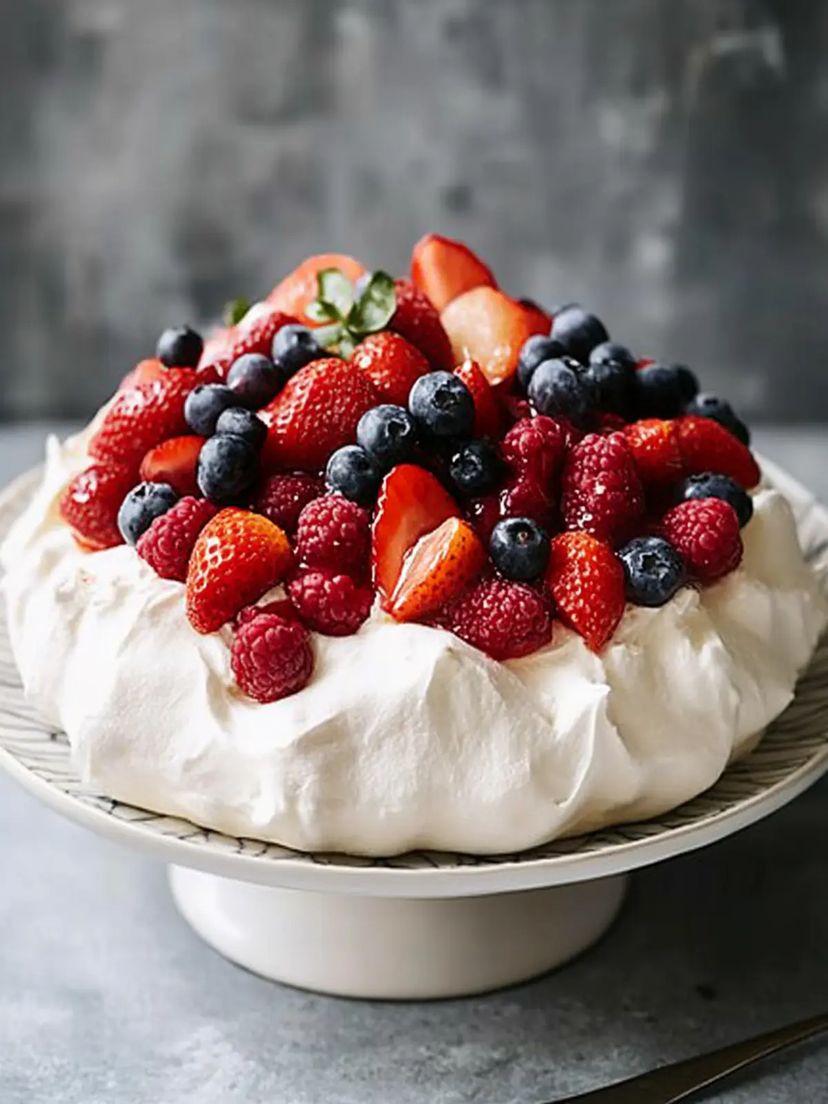 Delicious Pavlova with Fresh Fruit: A Showstopper Dessert 4 Pavlova with Fresh Fruit