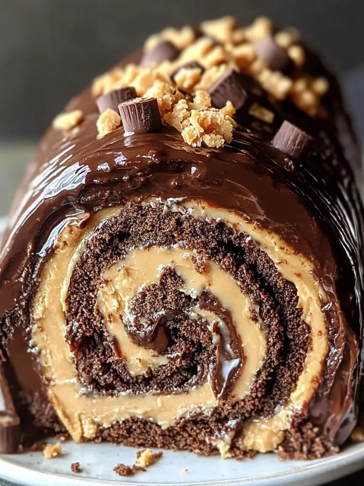 Irresistible Peanut Butter Cup Chocolate Roll for Ultimate Indulgence 5 Irresistible Peanut Butter Cup Chocolate Roll
