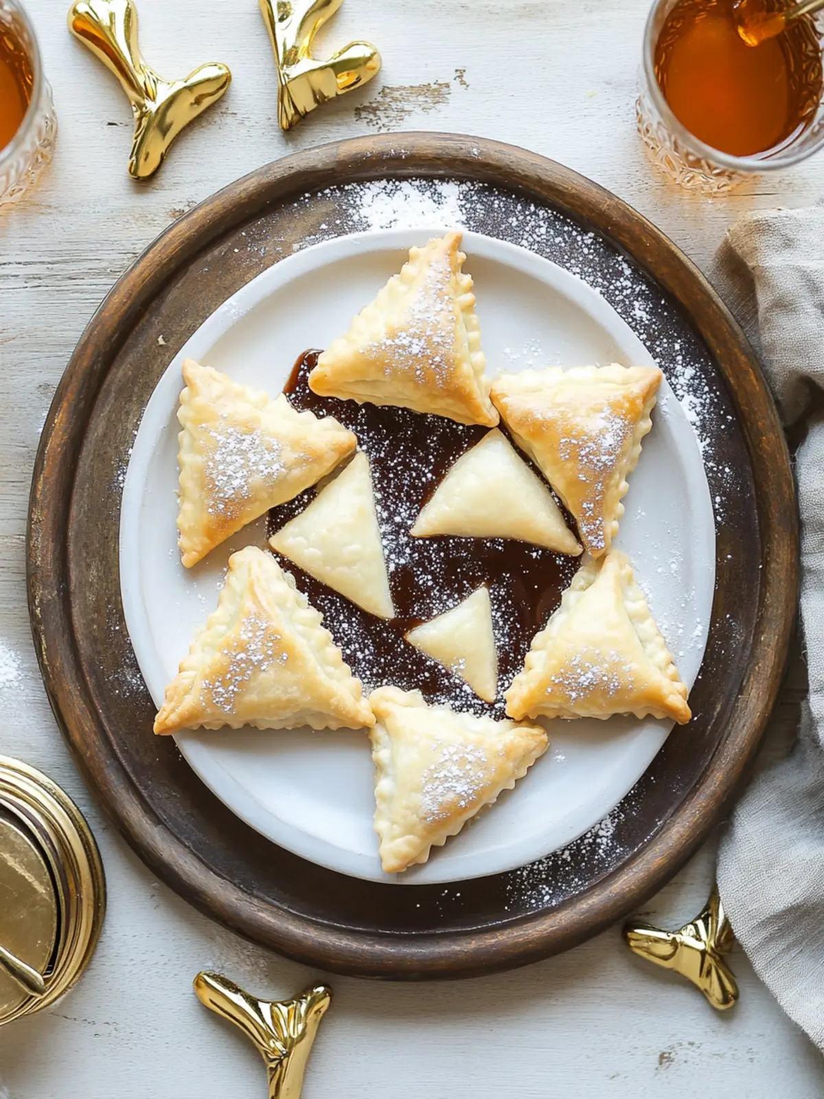 Decadent Millionaire’s Shortbread Hamantaschen for Purim Bliss 4 Millionaire’s Shortbread Hamantaschen